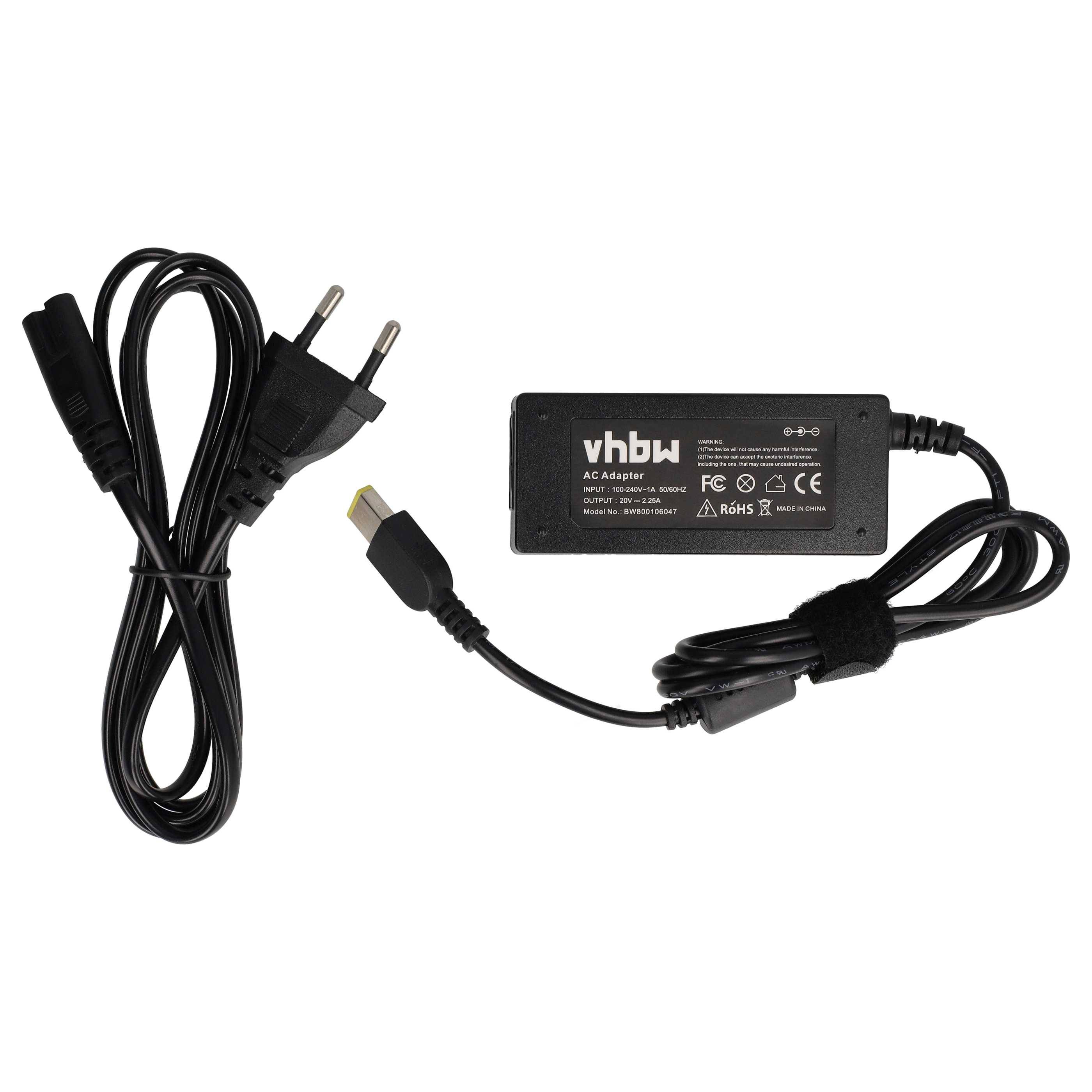 vhbw Netzteil Ladegerät kompatibel mit Lenovo IdeaPad Flex 2-14 | Flex 2 15, Flex 2-15, Flex 2 Pro, G500, G500s, G505-0