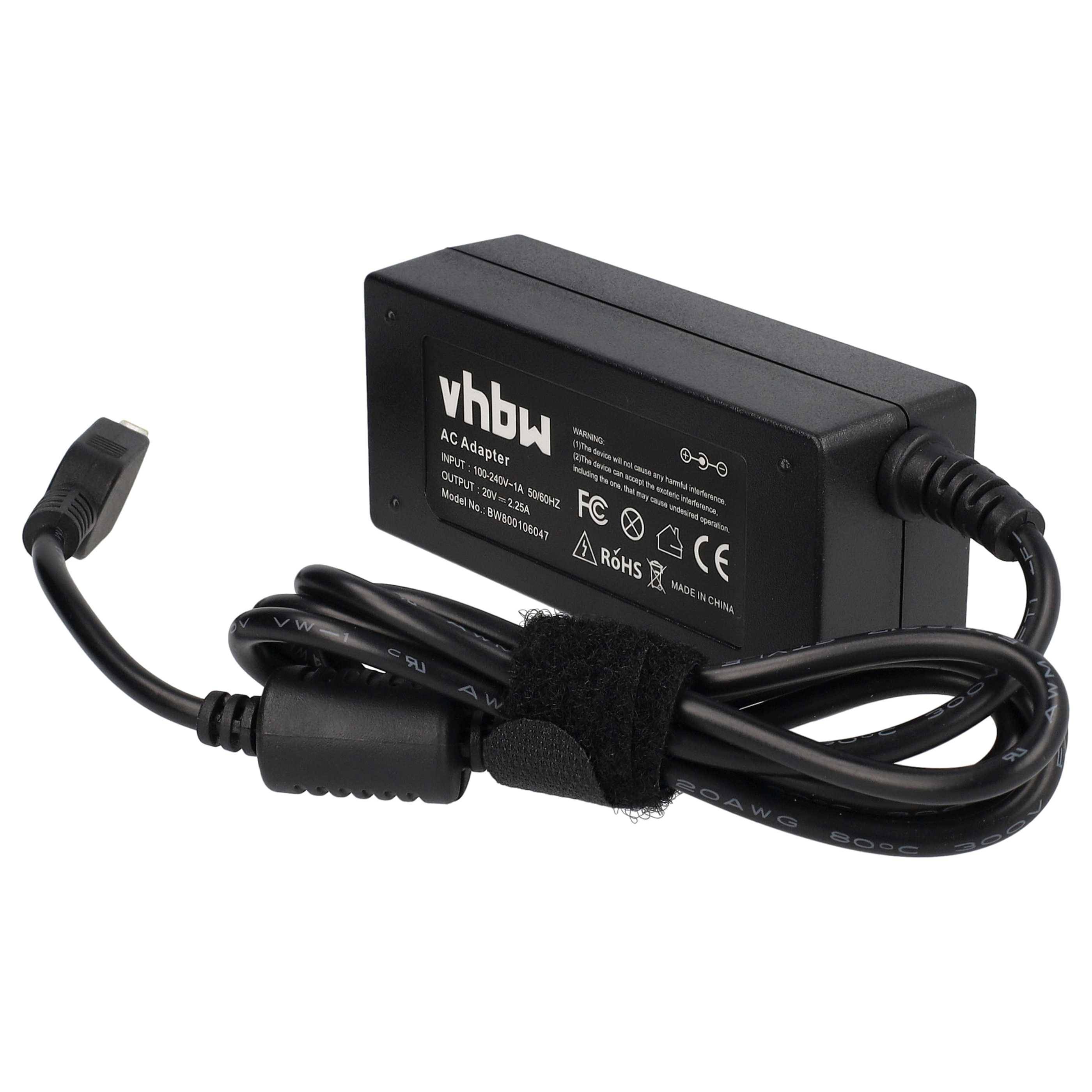 vhbw Netzteil Ladegerät kompatibel mit Lenovo IdeaPad Flex 2-14 | Flex 2 15, Flex 2-15, Flex 2 Pro, G500, G500s, G505-2