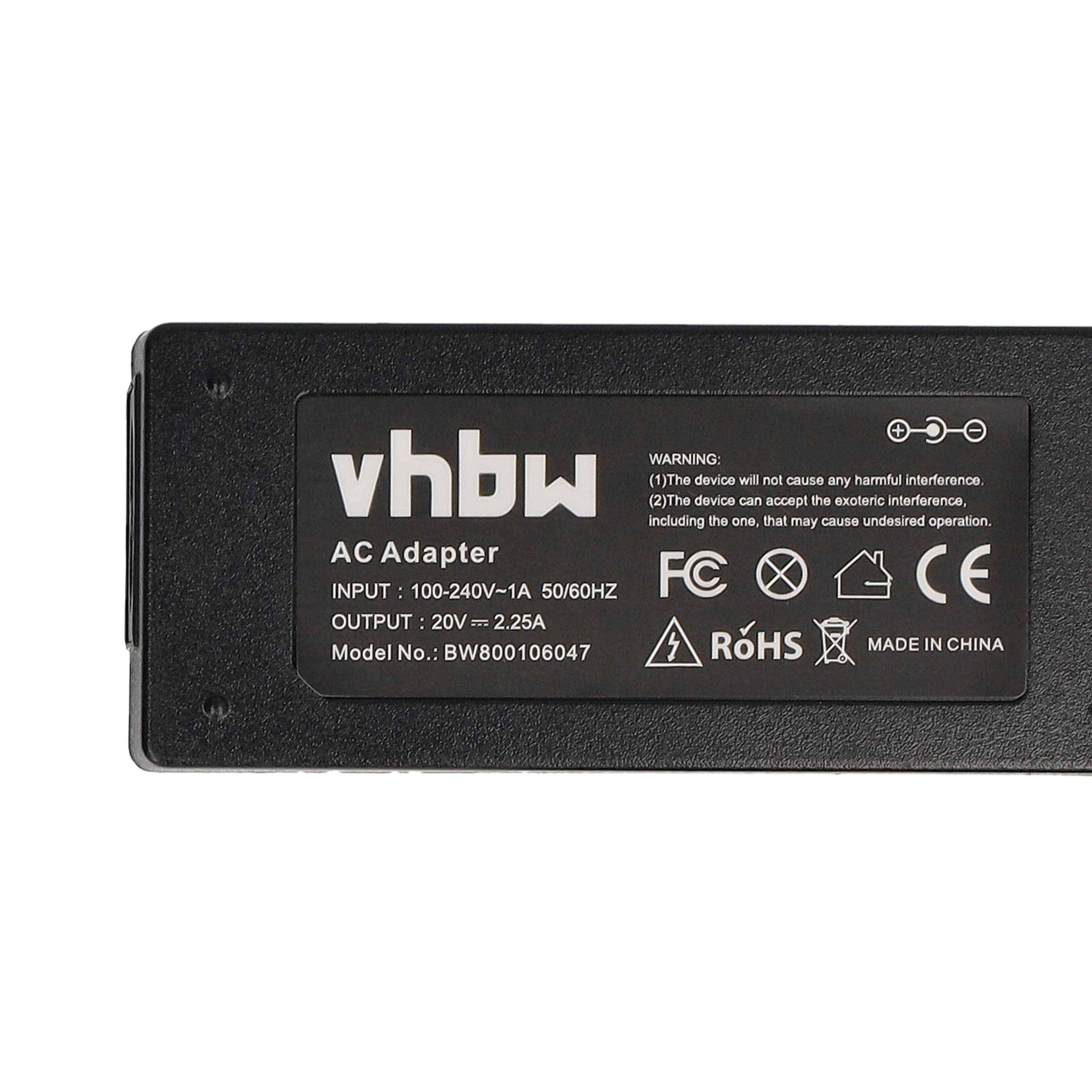 vhbw Netzteil Ladegerät kompatibel mit Lenovo IdeaPad Flex 2-14 | Flex 2 15, Flex 2-15, Flex 2 Pro, G500, G500s, G505-4