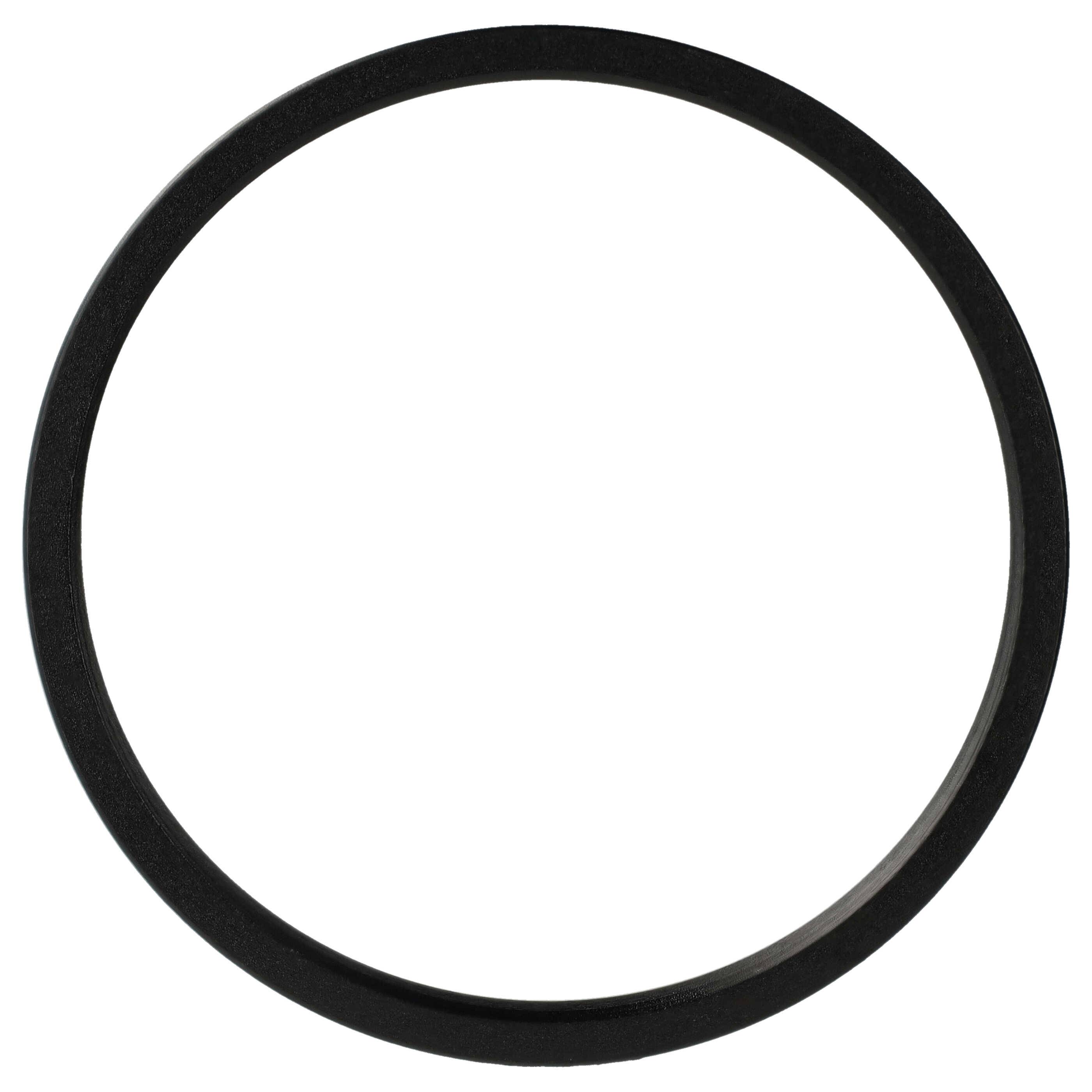 vhbw Step-Down-Ring Adapter 62 mm auf 58 mm für Kamera Objektiv | Filteradapter Metall-1