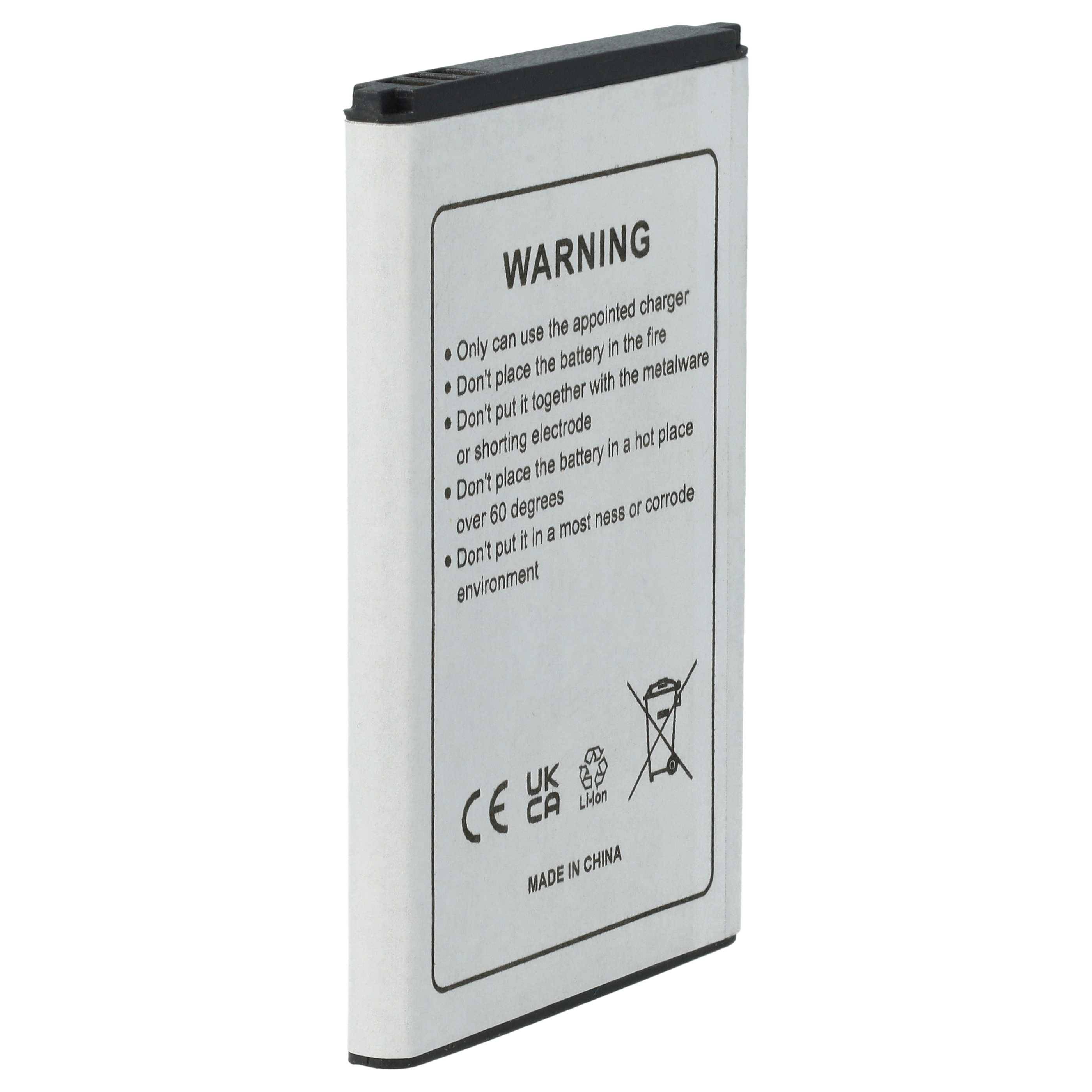 vhbw Akku kompatibel mit Huawei M860 | Pocket WiFi C01HW, MiFi E6939, P51, U8000, U8220 Router Modem Hotspots (1200 mAh-1