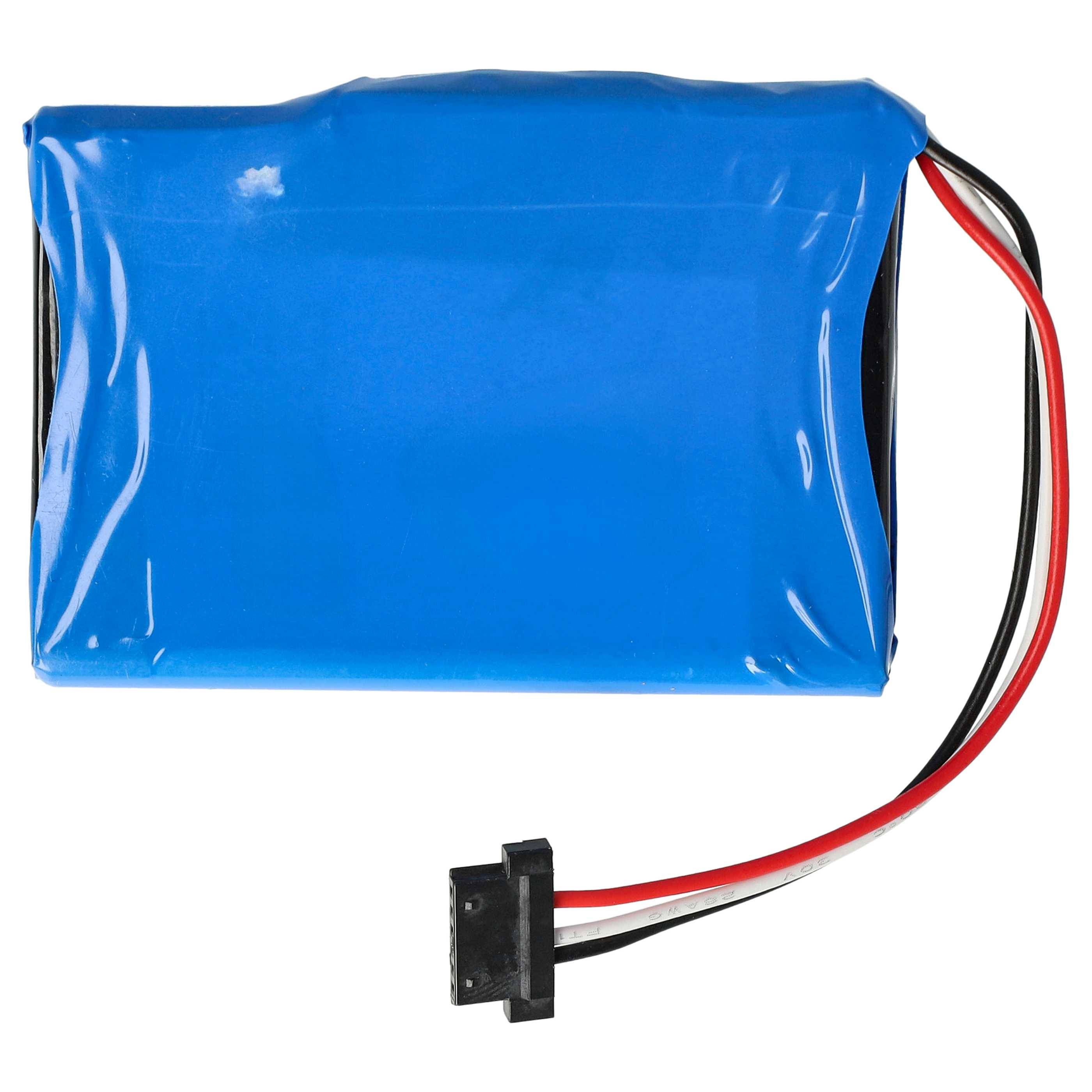 vhbw Akku kompatibel mit Navigon Transonic PNA 7000 | PNA 7000T, PNA-6000, PNA-6000T GPS Navigation Navi (1200 mAh, 3,7-2