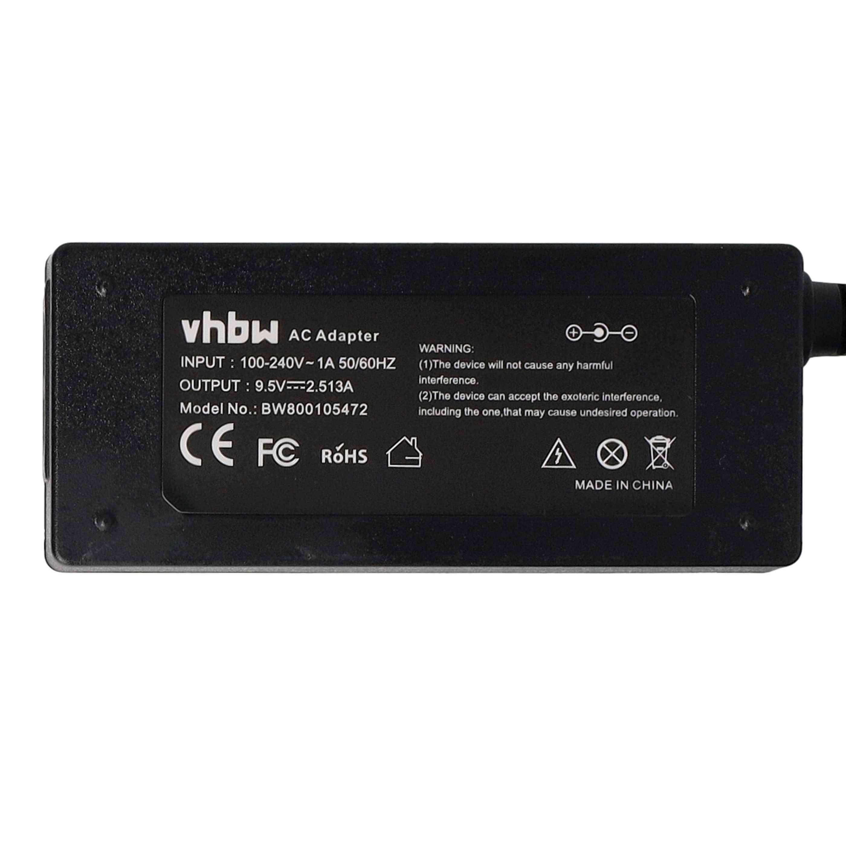 vhbw 1x Netzteil kompatibel mit Asus Eee PC 701SD | 701SDX, 5G, 8G, 4G, 701, 700, 904hd, 904, 901, AD59930, 900 Notebook-4