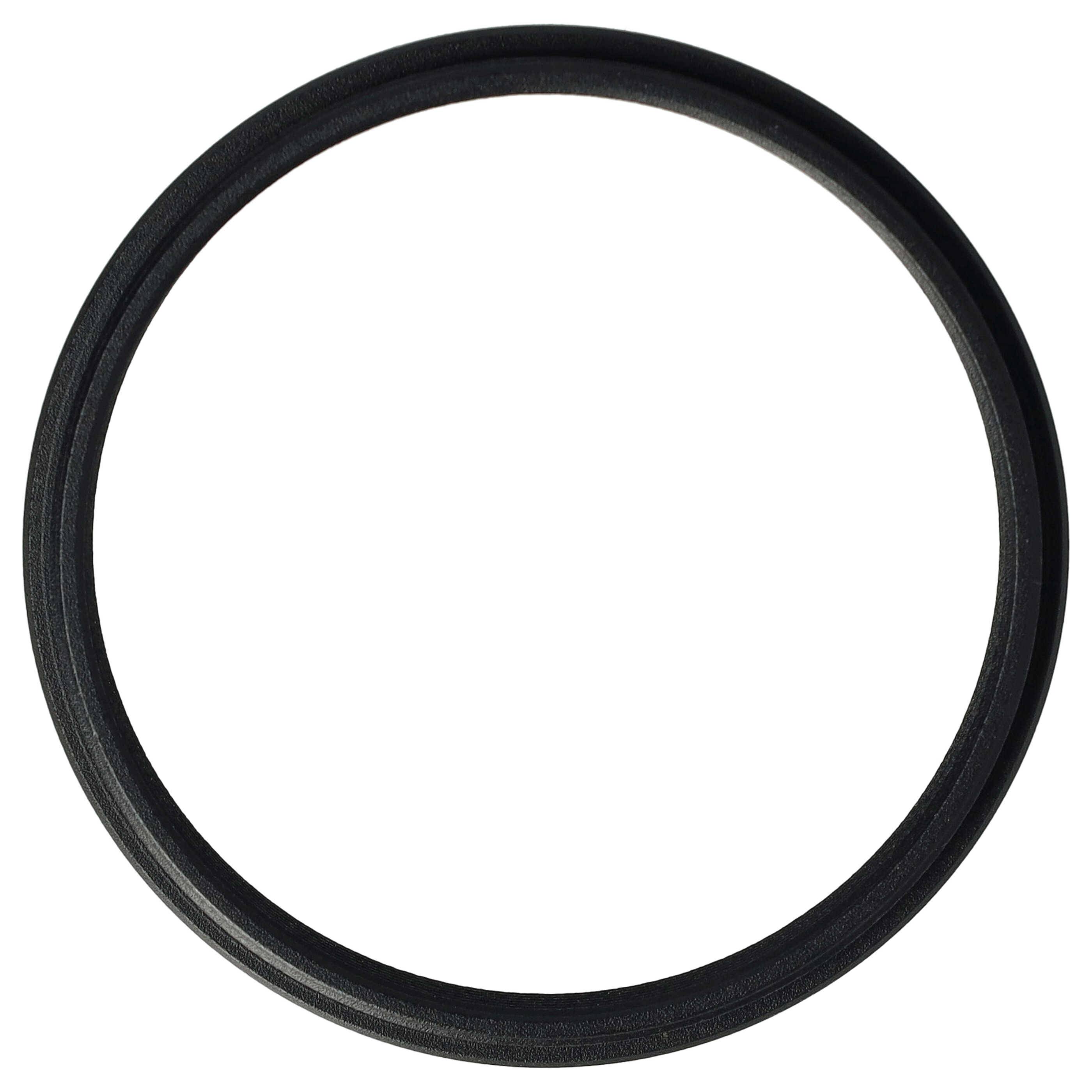 vhbw Step-Down-Ring Adapter von 46 mm auf 43 mm für Kamera Objektiv | Filteradapter, Metall Schwarz-3
