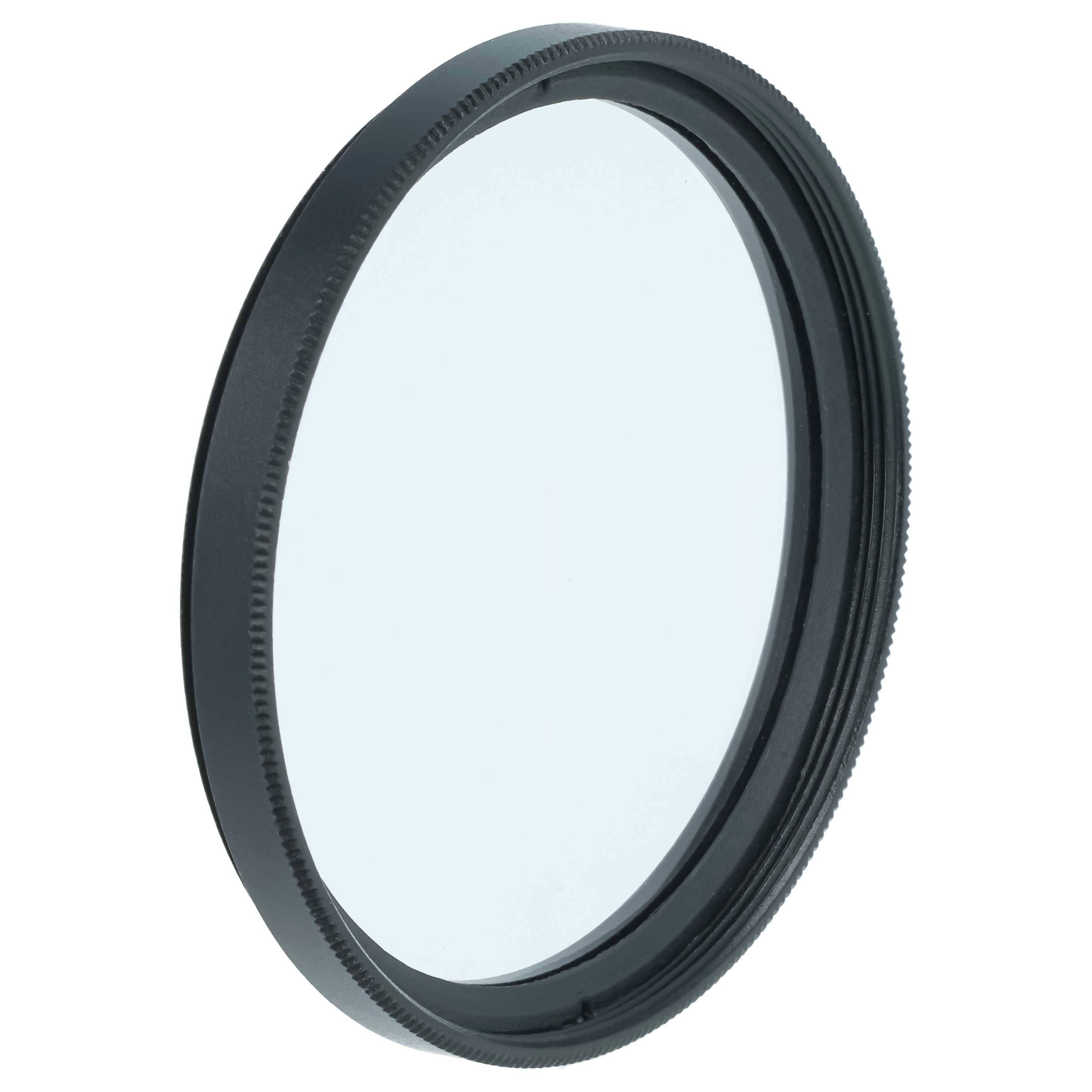 vhbw Universal UV Filter für Kamera Objektive mit 49mm Filtergewinde | UV Schutzfilter, Schwarz-2