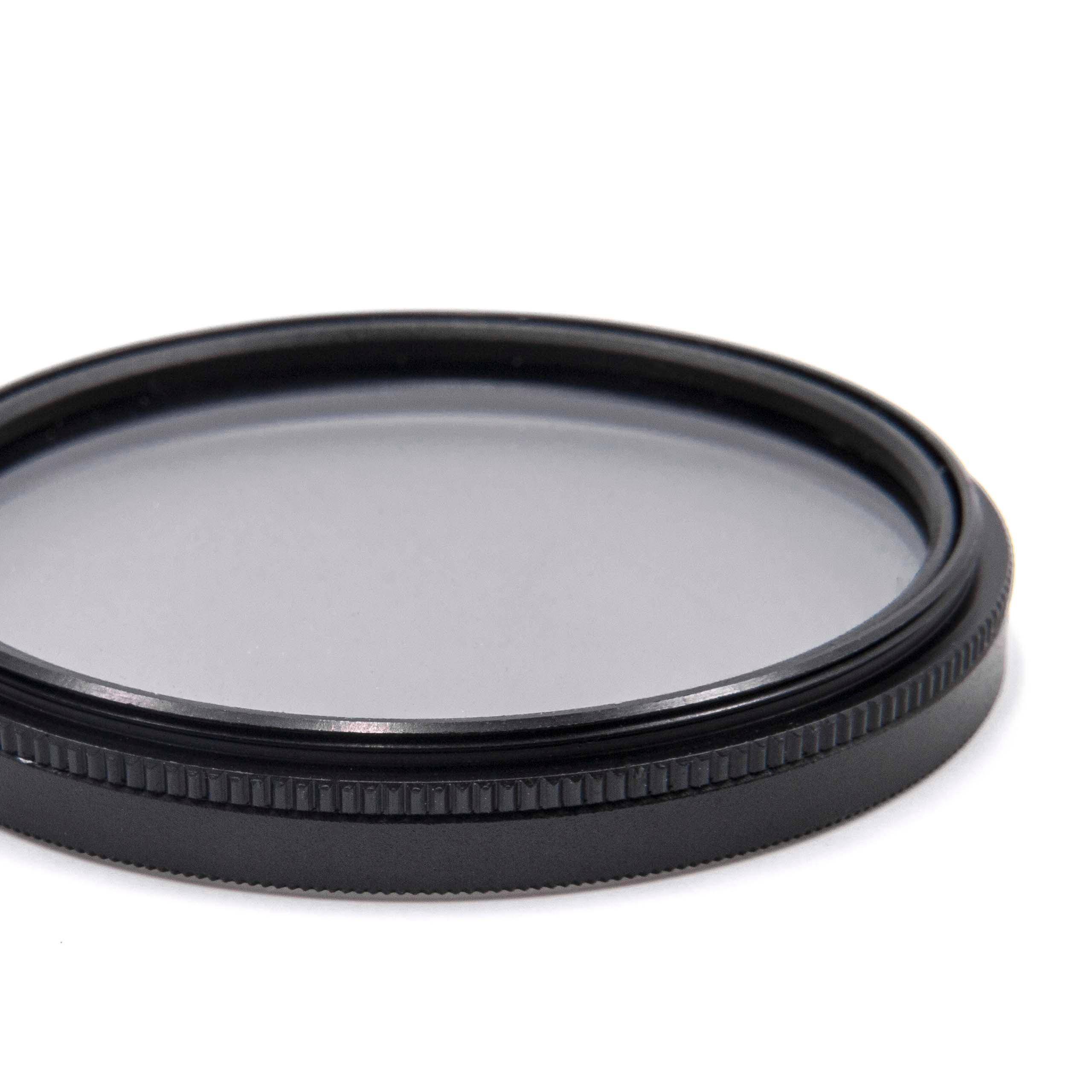 vhbw Polarisationsfilter für Objektive mit 52mm Filtergewinde | Zirkularer Polfilter (CPL), Schwarz, Kamera-1