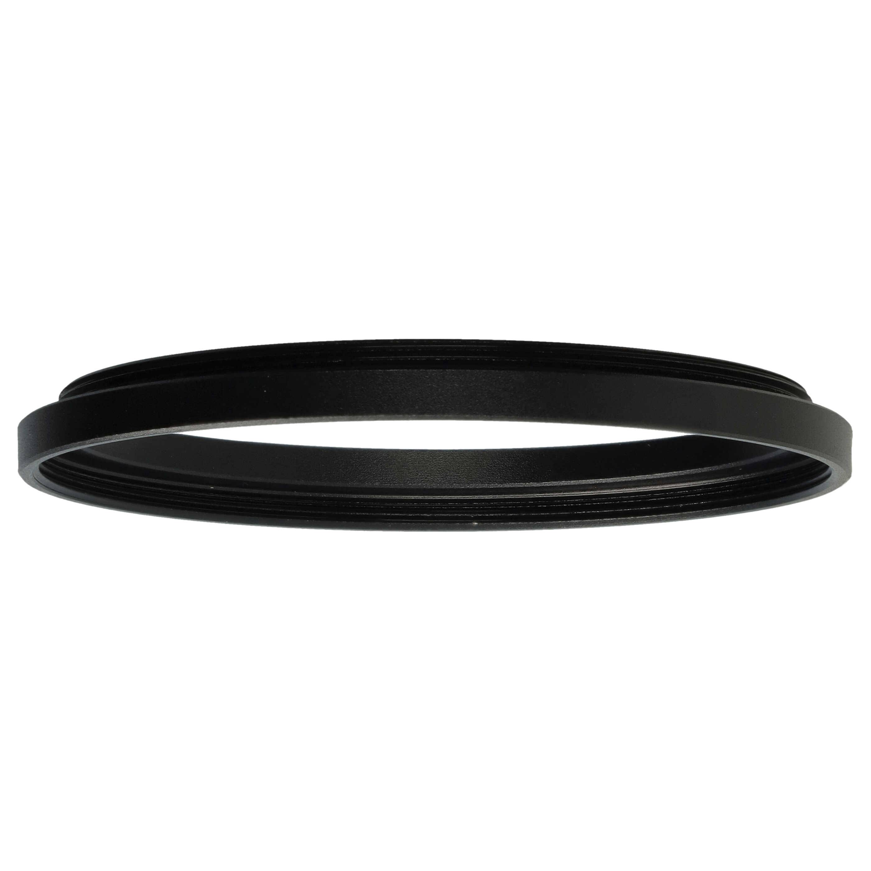 vhbw Step-Up-Ring Adapter 55mm - 58mm für Kamera Objektiv | Filteradapter, Metall Schwarz-2