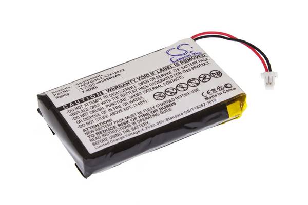 vhbw 1x Akku kompatibel mit Garmin Ique 3600 | 3200, 3600a GPS Navigation Navi (2000 mAh, 3,7 V, Li-Polymer) - Ersatz