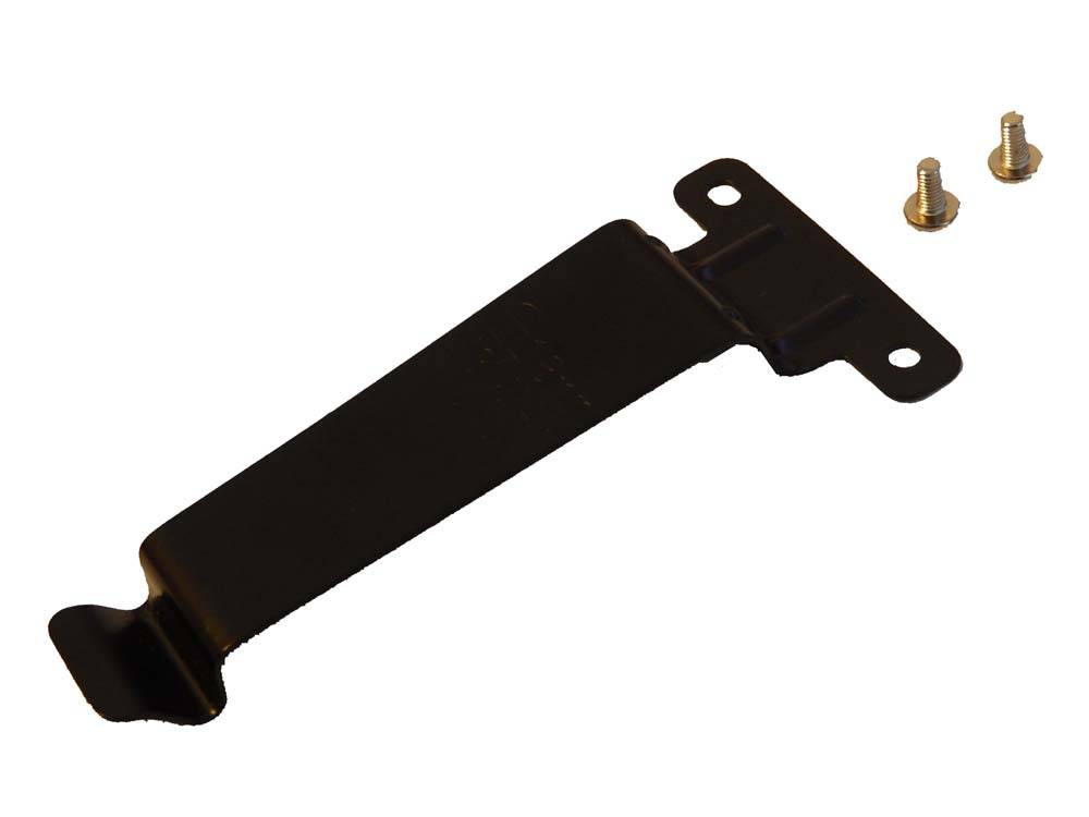 vhbw Gürtelclip kompatibel mit Kenwood TH-42E | TH-45, TH-46, TH-47, TH-48, TH-55, TH-75, TH-77, TH-42AT Funkgerät --0