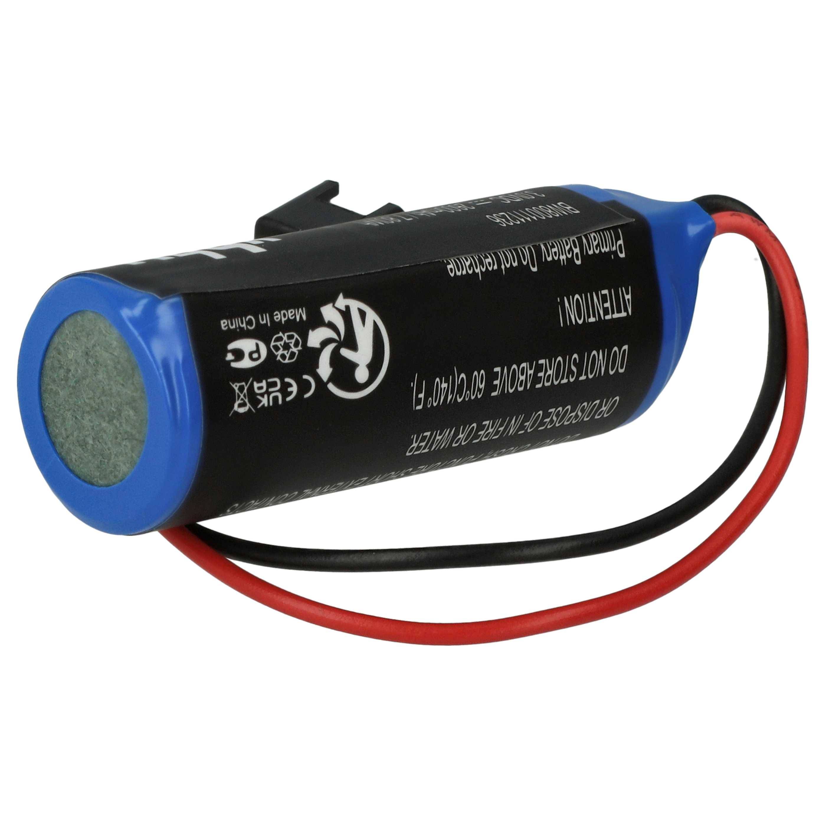vhbw Akku Ersatz für CR17450E-R | CR17450ER, CR17450 für PLC Programmable Logic Controller (2600 mAh, 3 V, Li-Ion)-1