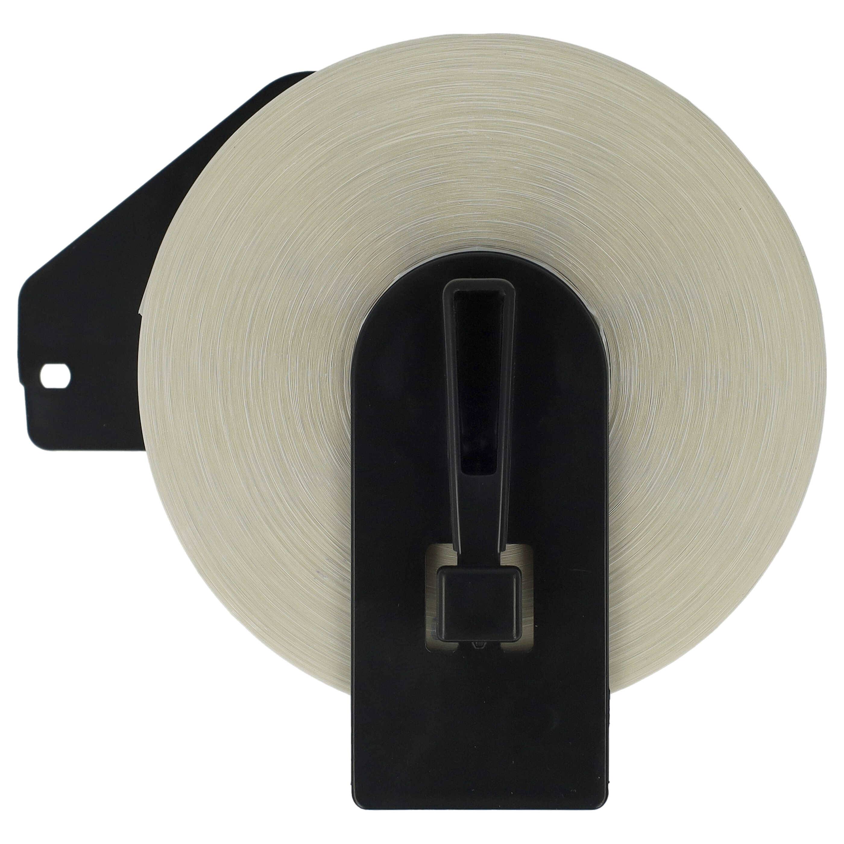 vhbw 2x Etiketten-Rolle mit Halter 29mm x 90mm (400 Etiketten) kompatibel mit Brother PT QL-820NWB Etiketten-Drucker-2