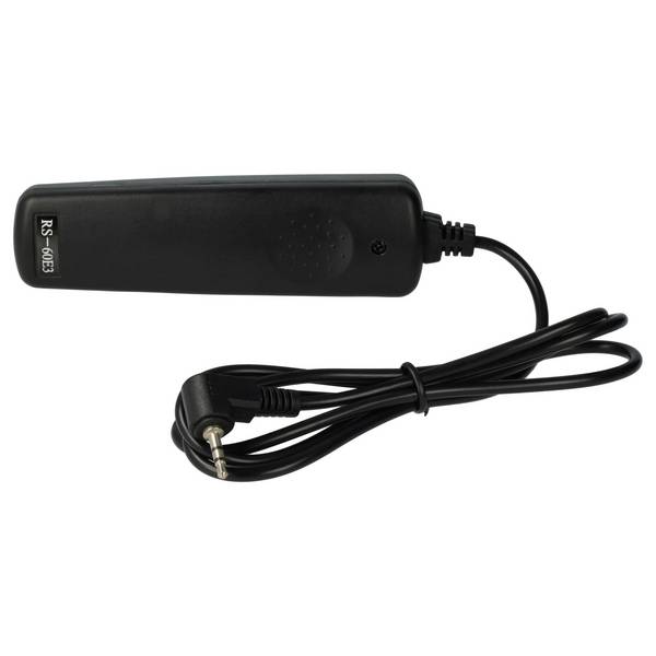 vhbw Fernauslöser Kabel kompatibel mit Canon PowerShot G1X Mark III | SX50, SX50HS Kamera, 1 m, 2-stufige