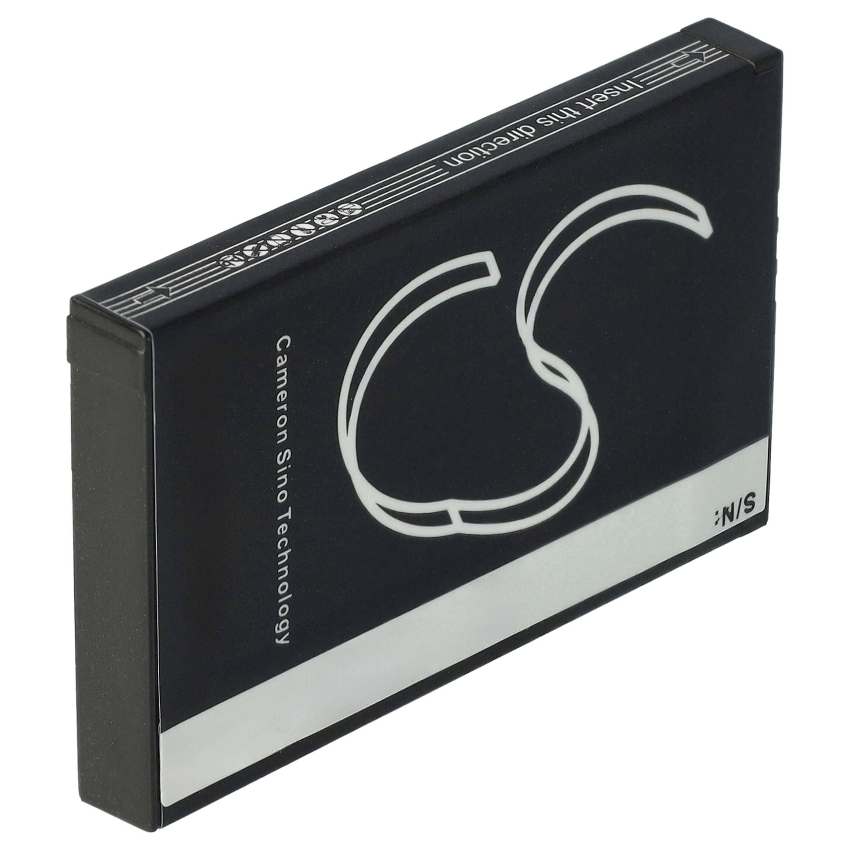 vhbw Akku kompatibel mit Becker Traffic Assist Pro | Pro Ferrari 7929, Pro 7929, Pro 7916 GPS Navigation Navi (1200 mAh-1