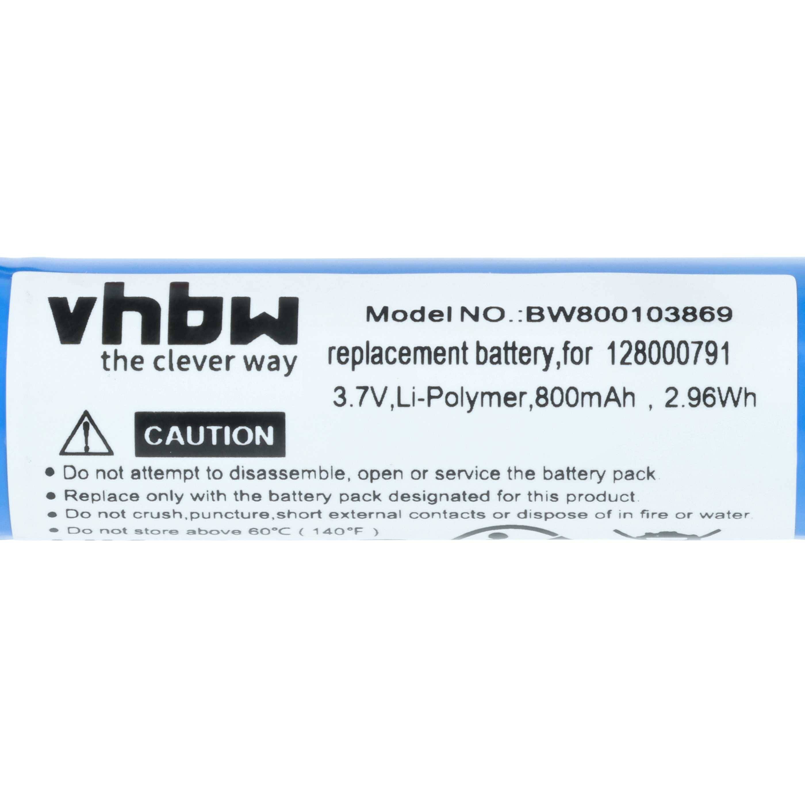 vhbw Akku Ersatz für Datalogic 90ACC1945 | 128000791 für Barcodescanner POS (750 mAh, 3,7 V, Li-Ion)-2