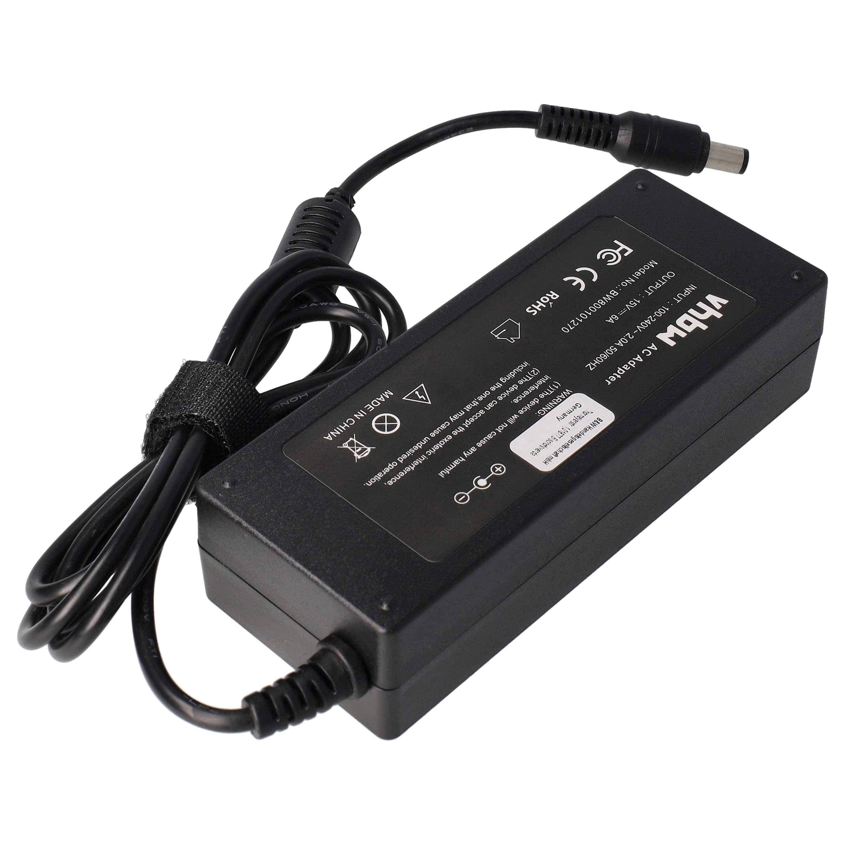 vhbw Netzteil kompatibel mit Toshiba Satellite 1415-S174 | 1800-S204, 1800-S254, 1500, 1555, 1800-S202 Notebook, 90 W-2