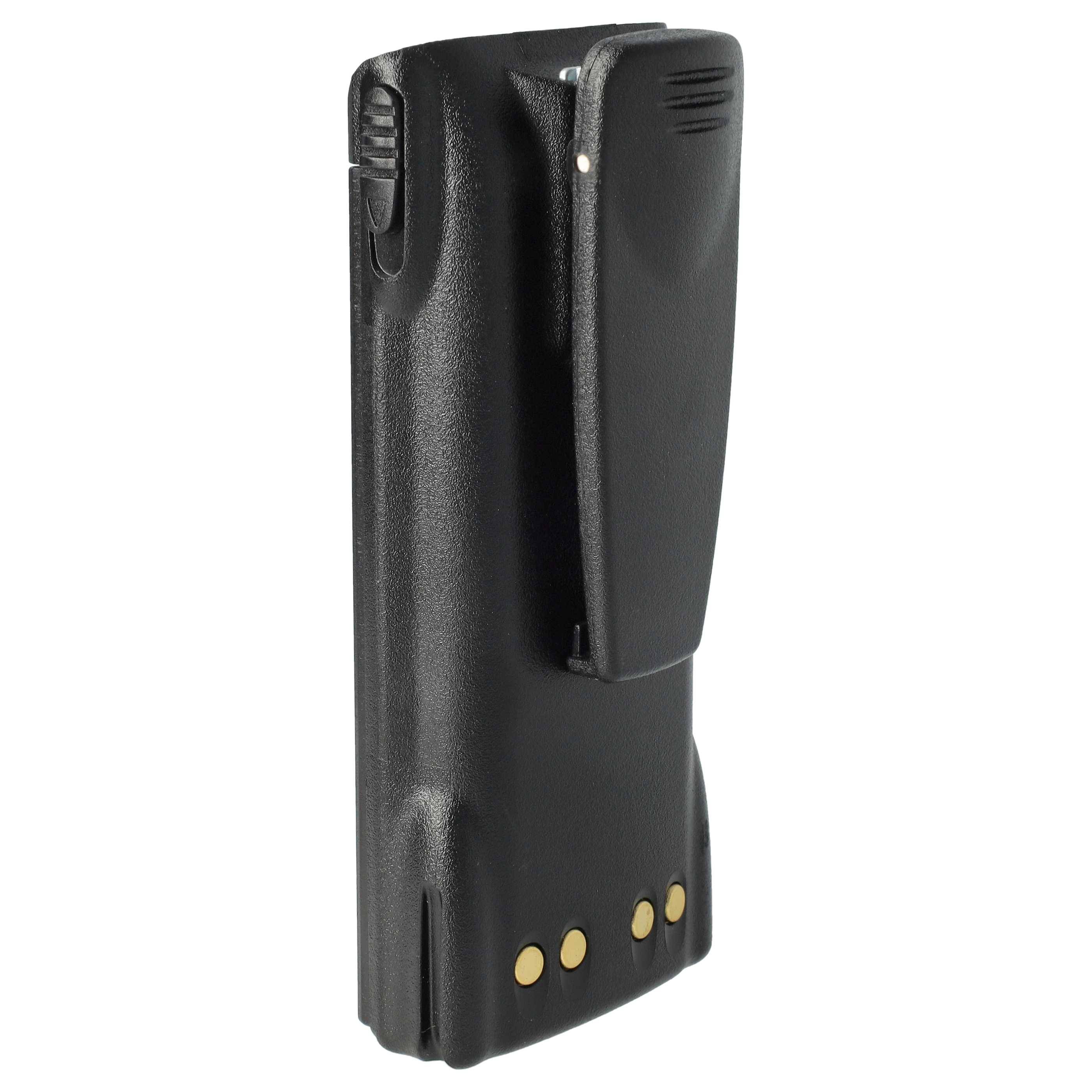 vhbw NiMh Akku 2100mAh (7.2V) kompatibel mit Funkgerät Motorola GP340 | GP360, GP380, GP540, GP580, GP640, GP680, HT1200-1