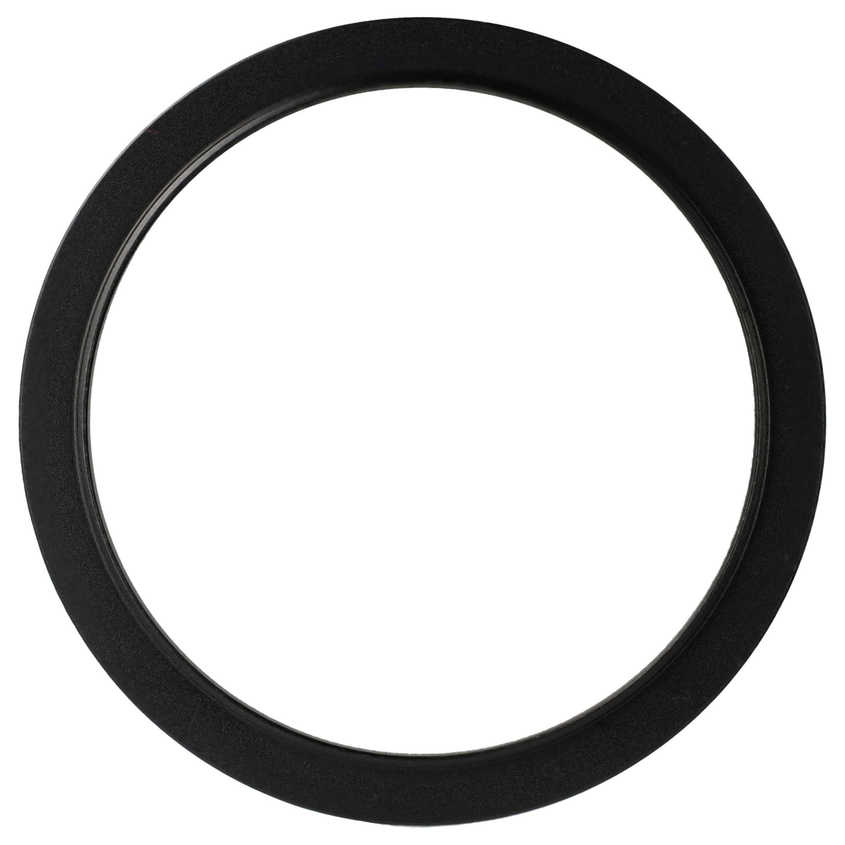 vhbw Step-Up-Ring Adapter 72mm - 82mm für Kamera Objektiv | Filteradapter, Metall Schwarz-1