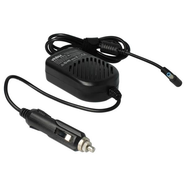 vhbw KFZ-Ladekabel kompatibel mit HP Chromebook 14 G1 Notebook | 12V Ladegerät Schwarz 3.34 A