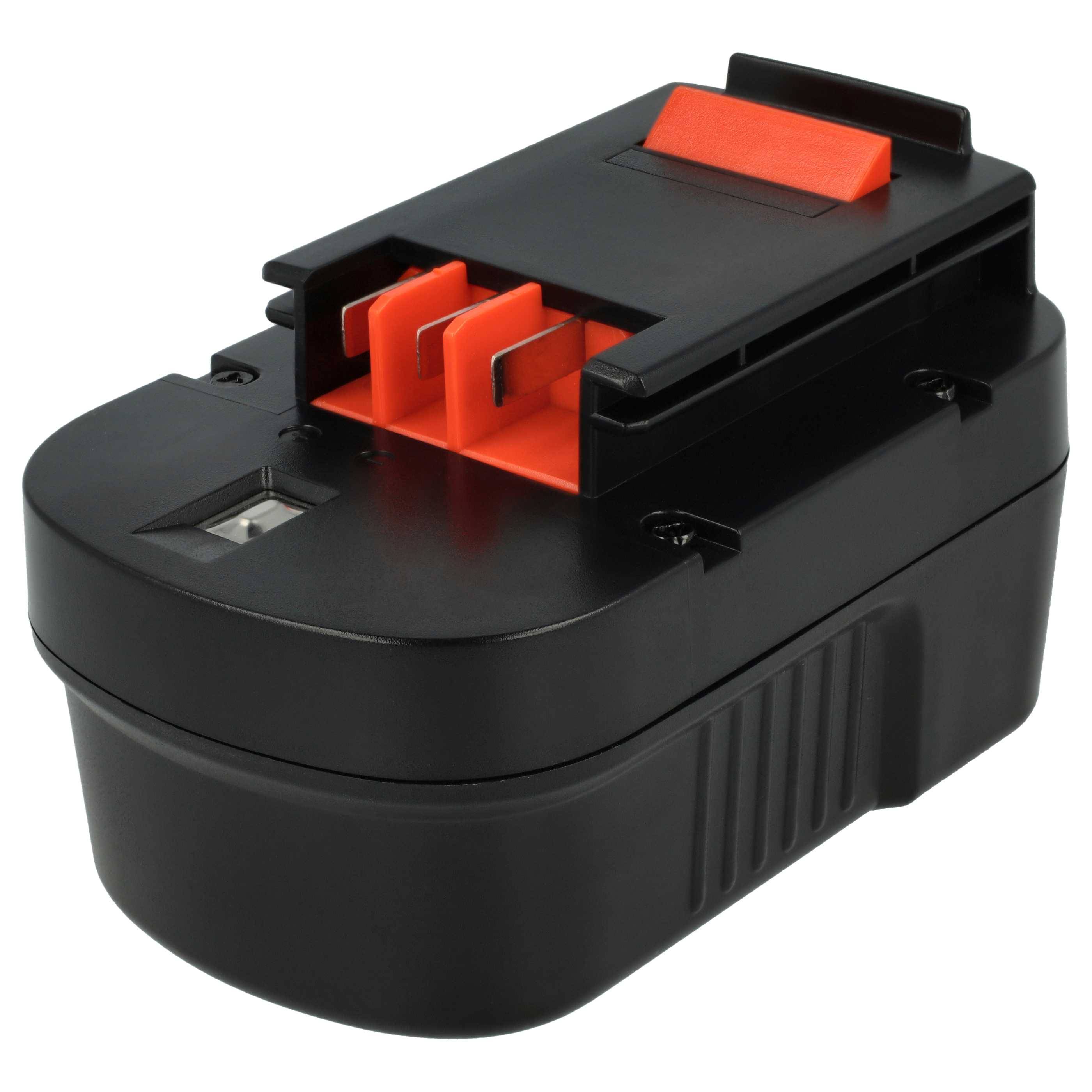 vhbw Akku kompatibel mit Black & Decker KC2002FK | SX4000, RD1441K, R143F2 Radio, RD1440K, NM14, PS142K Werkzeug (3300-1