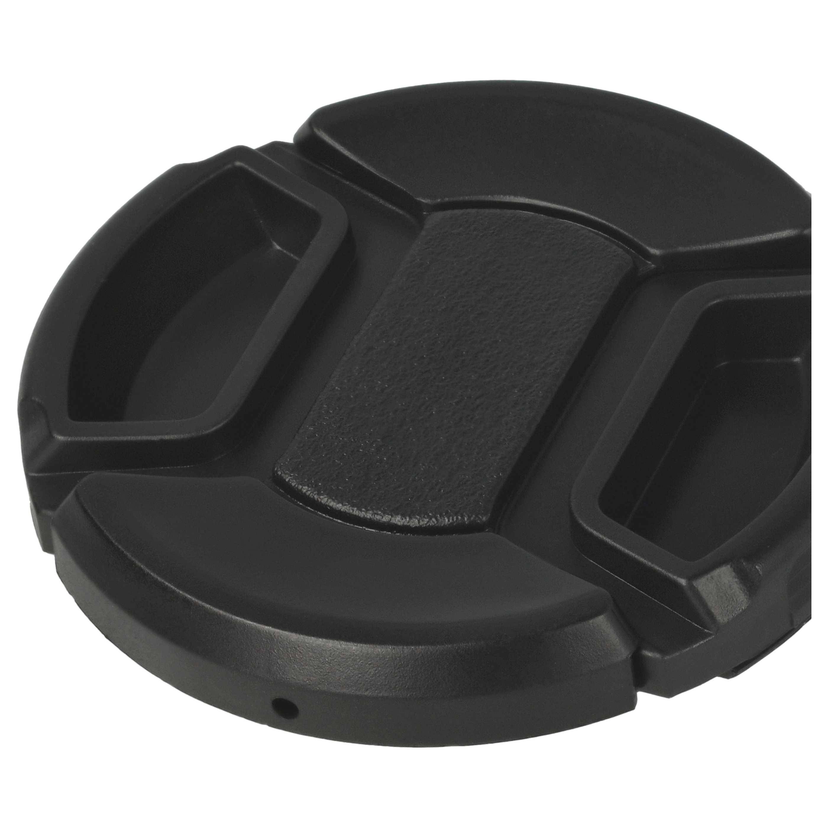 vhbw Universal Objektivdeckel 52 mm für Kamera | Kunststoff Schwarz, mit Innengriff-3