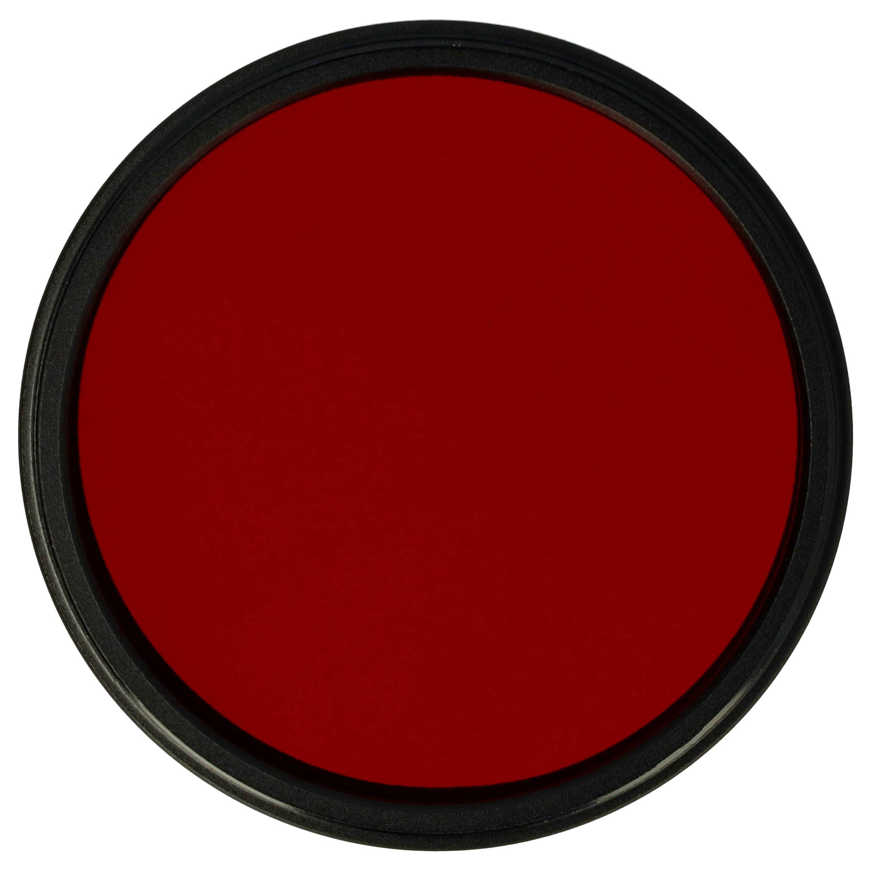 vhbw Universal Farbfilter rot für Kamera Objektive mit 55mm Filtergewinde | Rotfilter-3