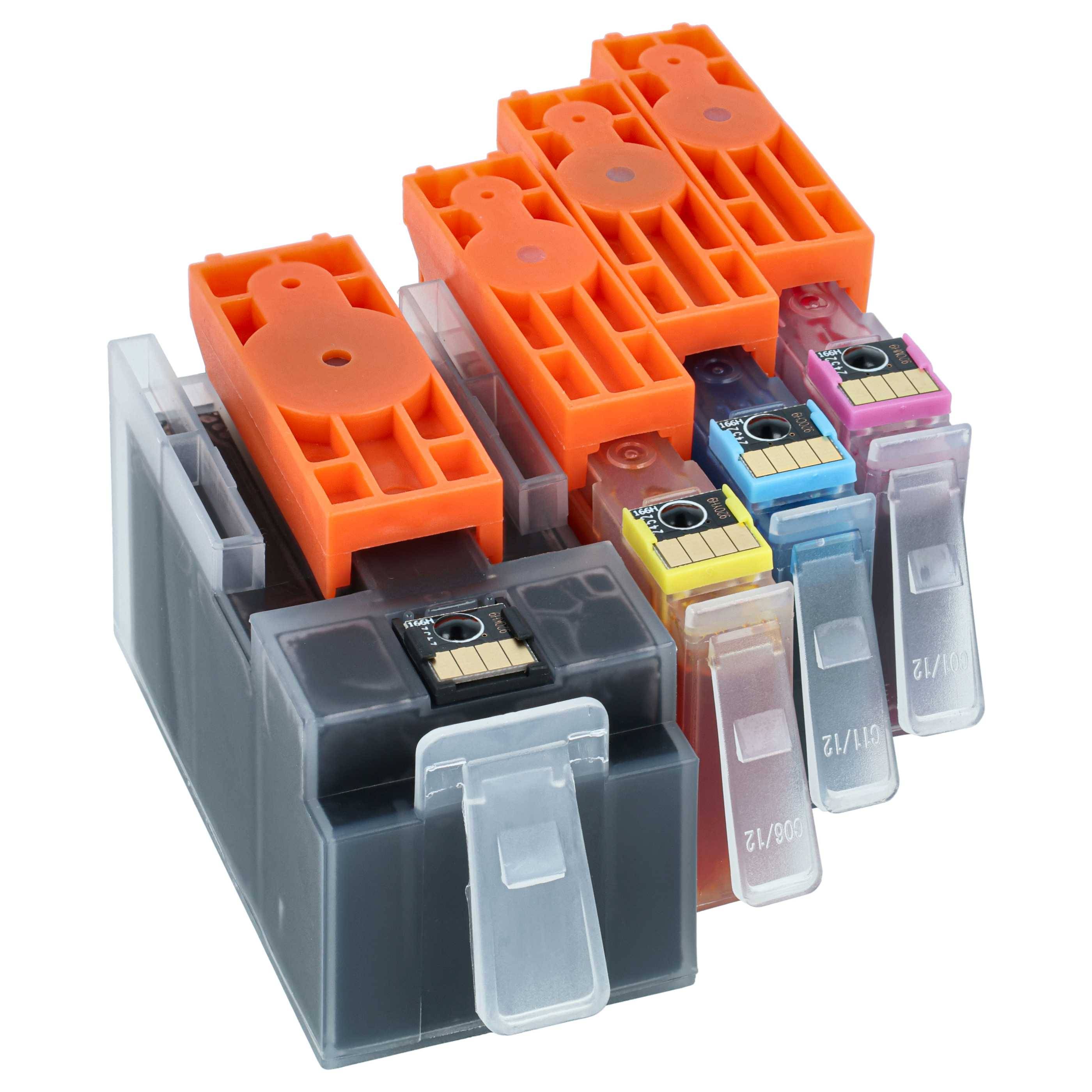 vhbw 8x Tintenpatronen kompatibel mit HP Officejet 7000 wide | 7500A, 7000, 7500, 6500 A Plus, 7000 Special Edition-1