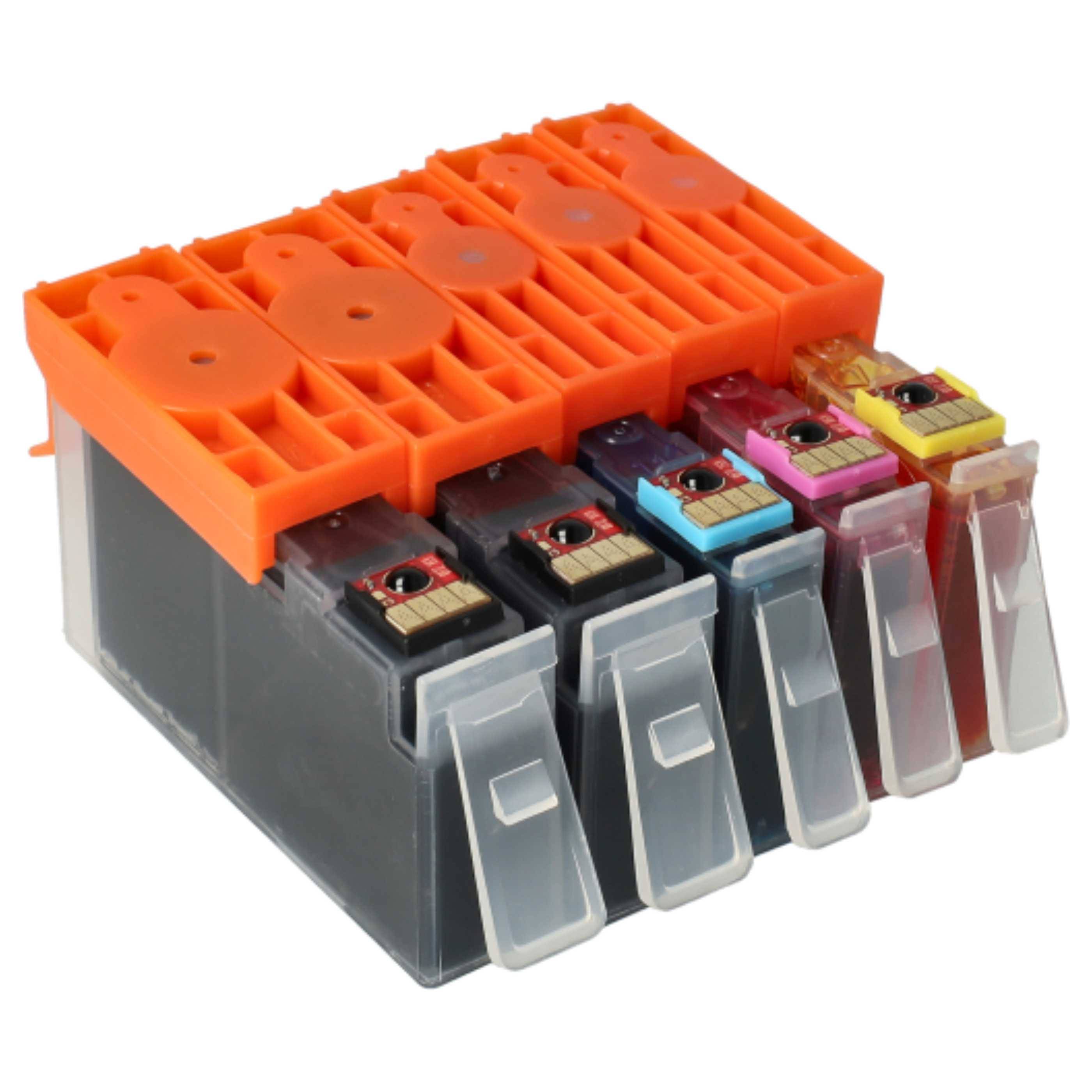 vhbw 15x Tintenpatronen kompatibel mit HP Advantage 5525 | 6525 Drucker + Chip (Kompatibel)-1