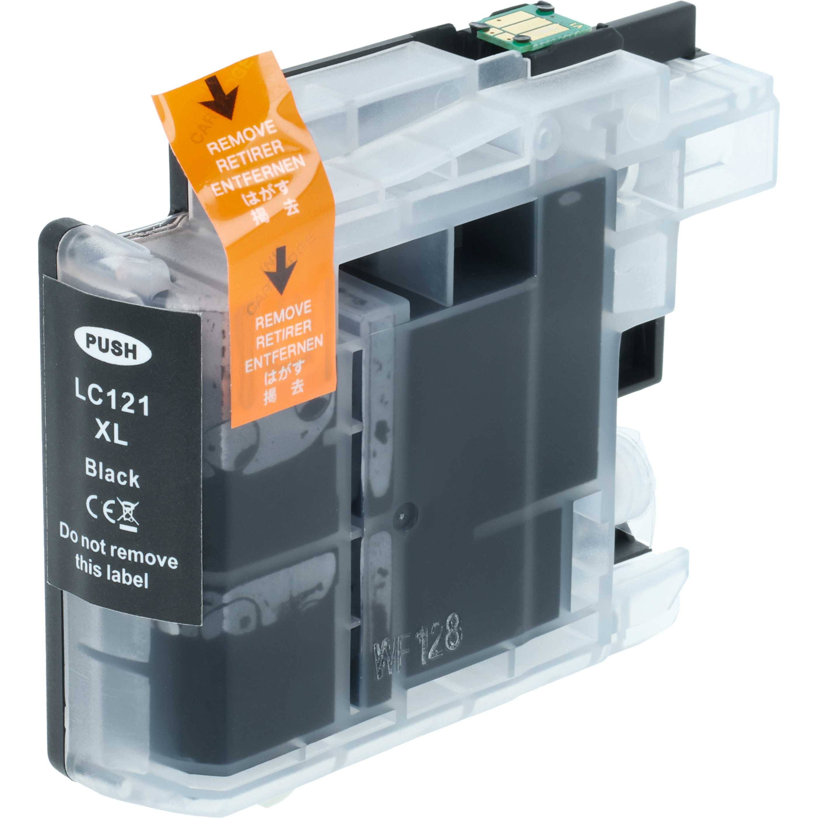 vhbw 5x Tintenpatronen kompatibel mit Brother MFC-J 245 | 870 DW, DCP-J 132 W, 752 DW Drucker + Chip (Kompatibel)-1