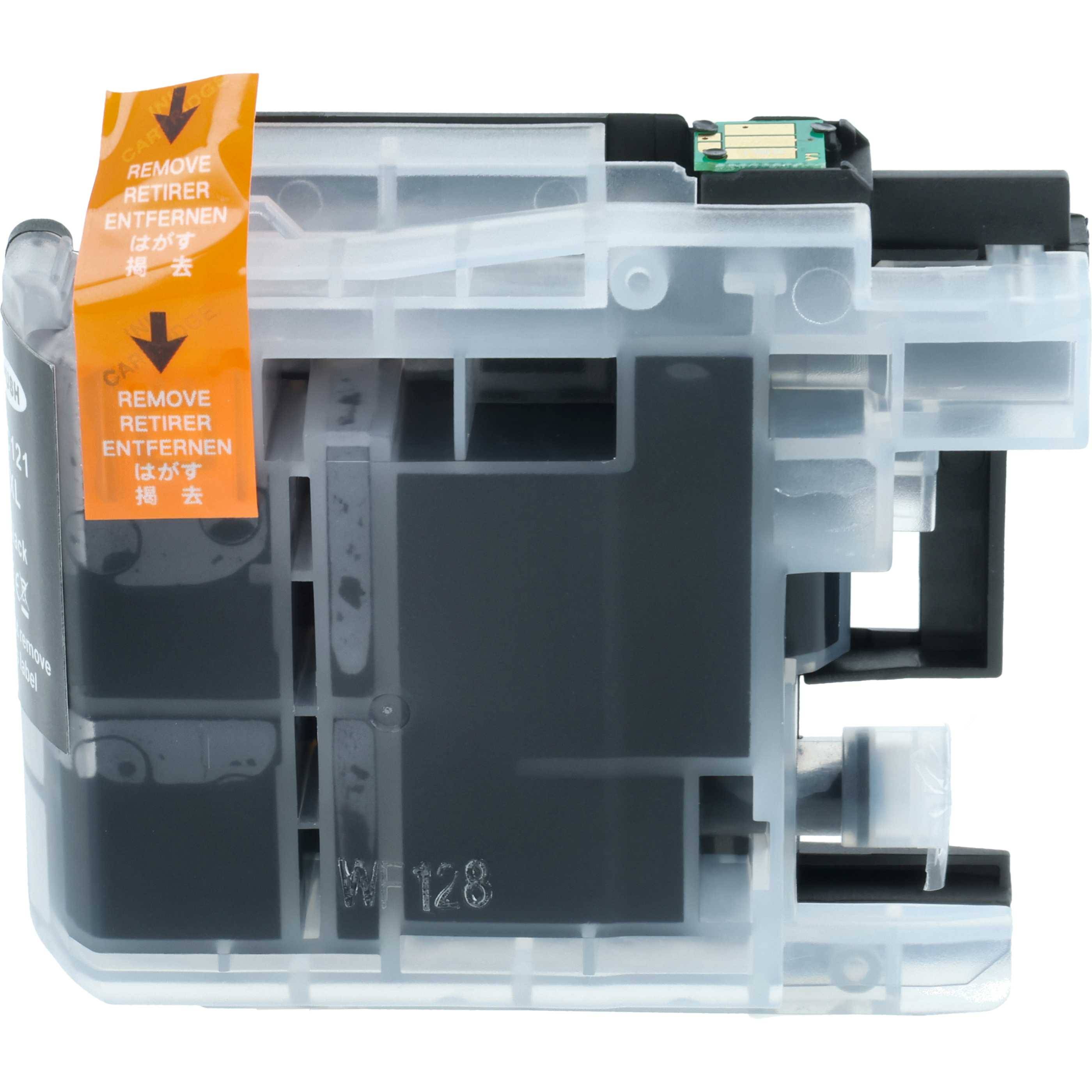 vhbw 5x Tintenpatronen kompatibel mit Brother MFC-J 245 | 870 DW, DCP-J 132 W, 752 DW Drucker + Chip (Kompatibel)-2