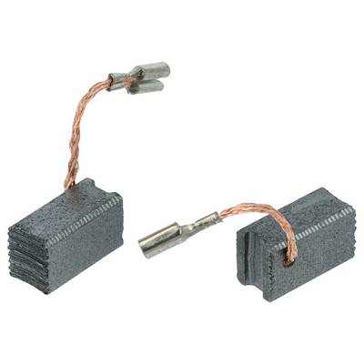 vhbw 2x Kohlebürste 6,5x8x13 mm kompatibel mit Bosch GWS 7-125 | 3601C88 042 bis 106 Elektrowerkzeug-0
