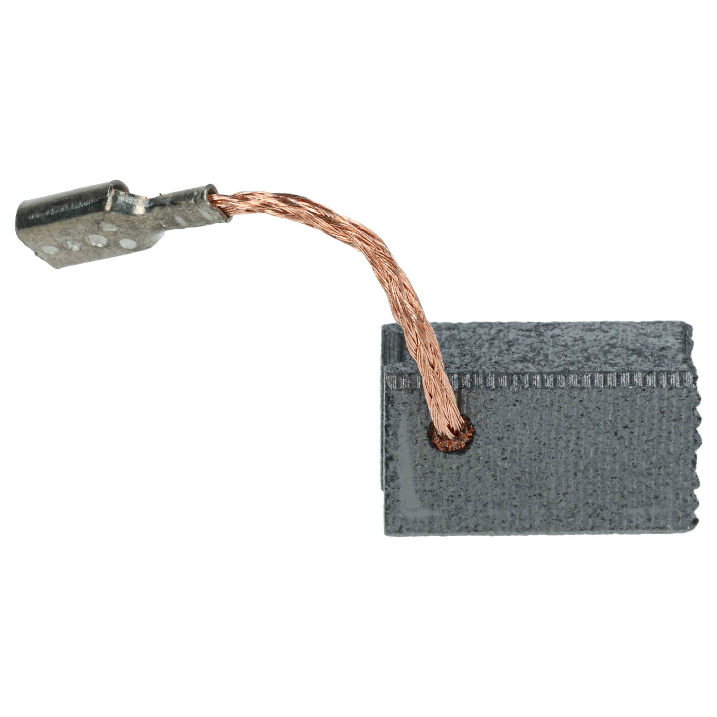 vhbw 2x Kohlebürste 6,5x8x13 mm kompatibel mit Bosch GWS 7-125 | 3601C88 042 bis 106 Elektrowerkzeug-3