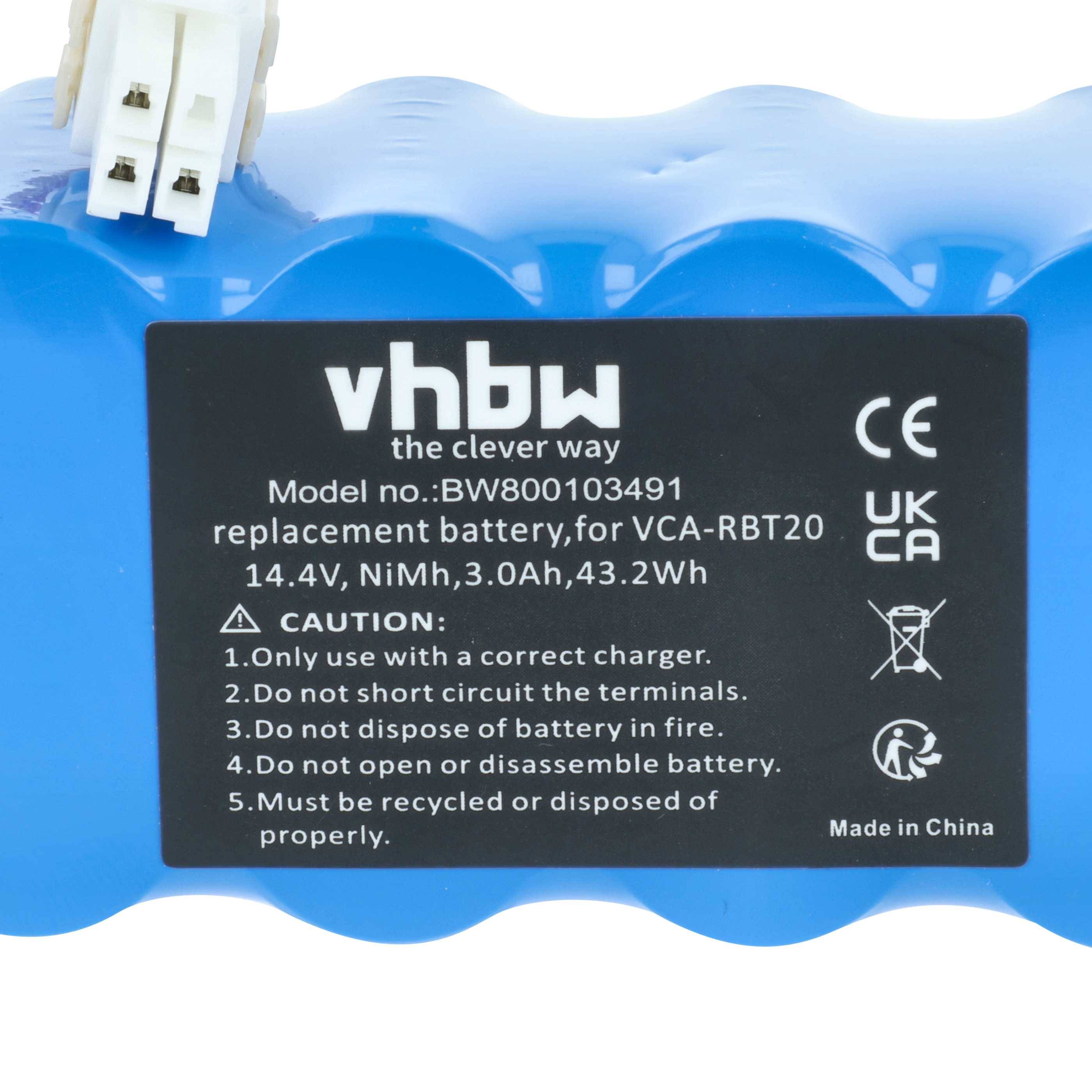 vhbw 1x Akku kompatibel mit Samsung Navibot SR8824 | SR8825, SR8828, SR8830, SR8841, SR8843, SR8844 Home Cleaner-3