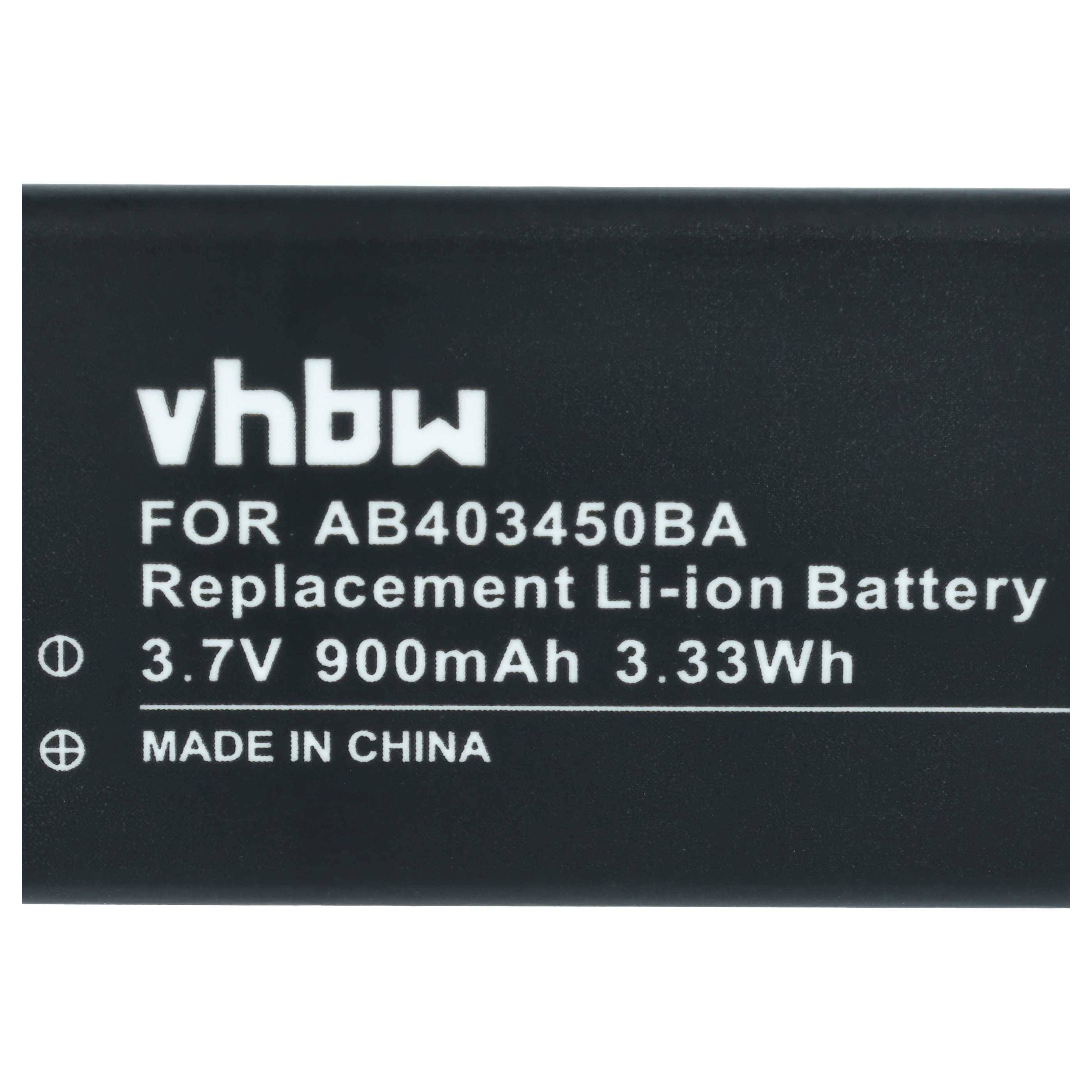 vhbw Akku kompatibel mit Samsung GT-E2120 | GT-E2510, GT-E2330, GT-E2530, GT-E1200, GT-E2210L Handy Smartphone Telefon-3