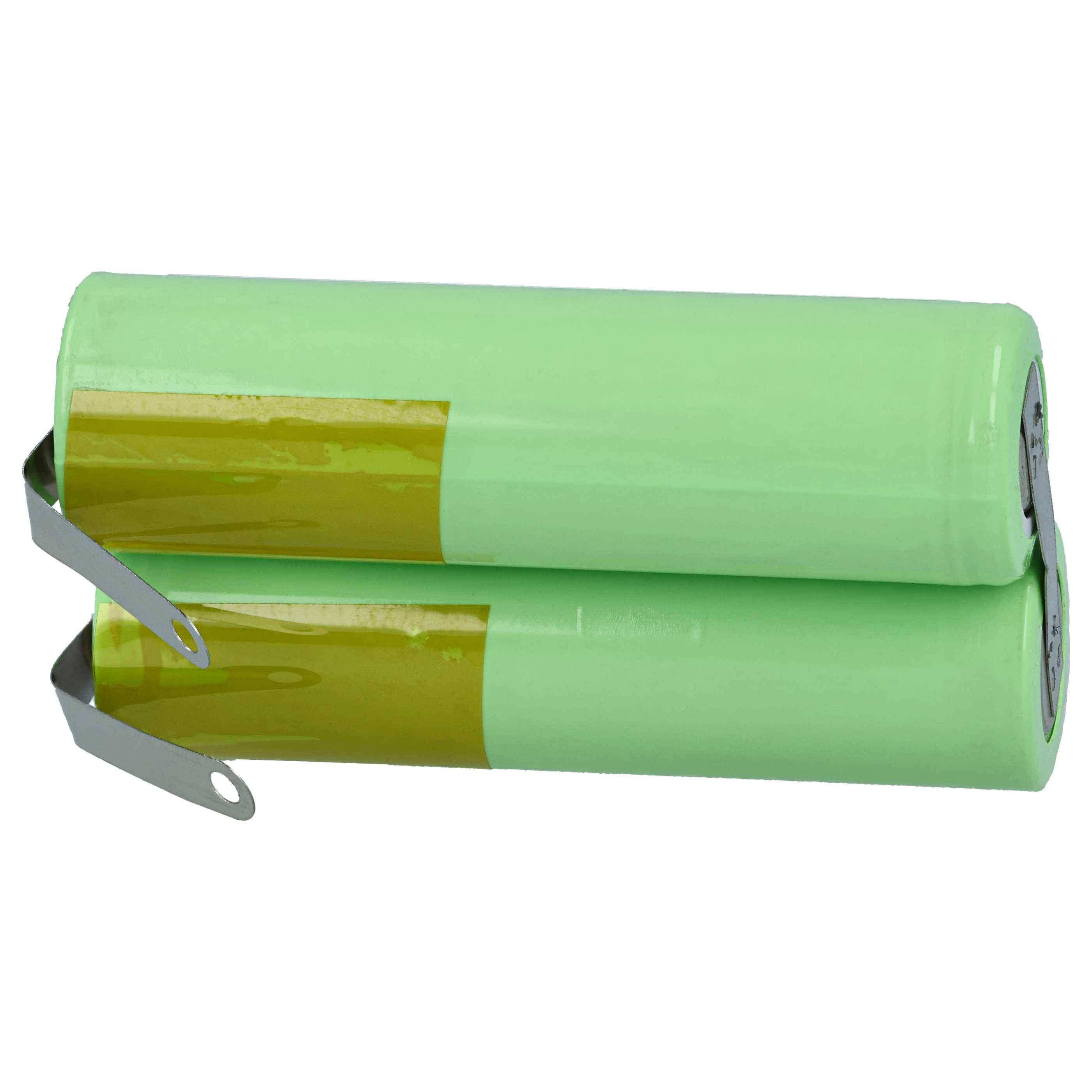 vhbw Akku kompatibel mit Remington WER8000 | XLR3000, XLR930 Rasierer Haarschneider (2000mAh, 2,4V, NiMH)-1