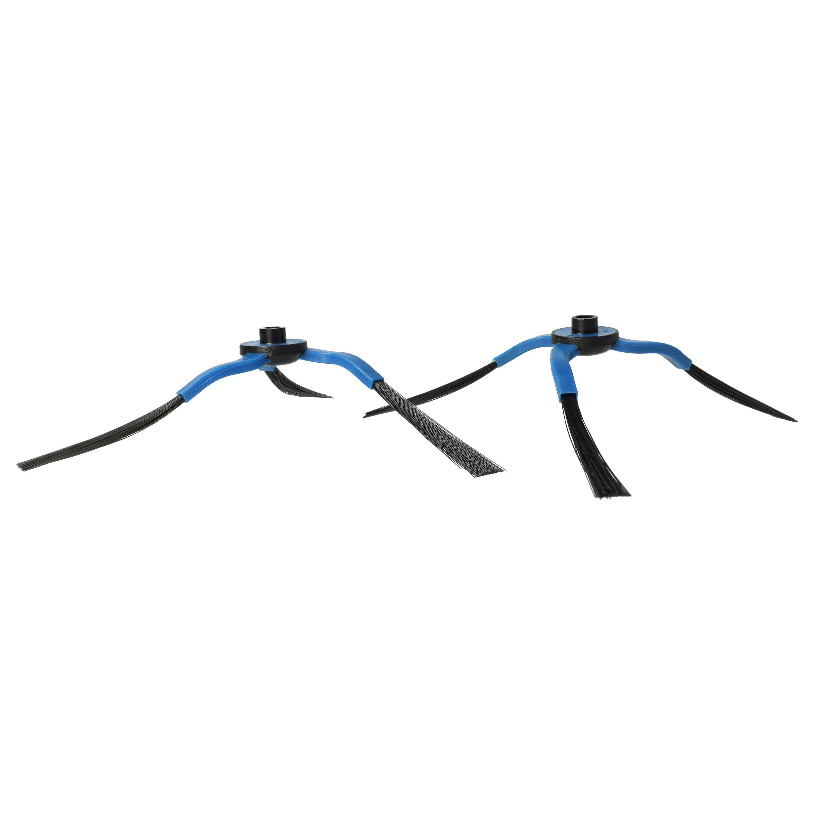 vhbw 8x Seitenbürste kompatibel mit Samsung Navibot VCR8830 | VCR8844, VCR8843 Saugroboter - Reinigungsbürsten Set-2