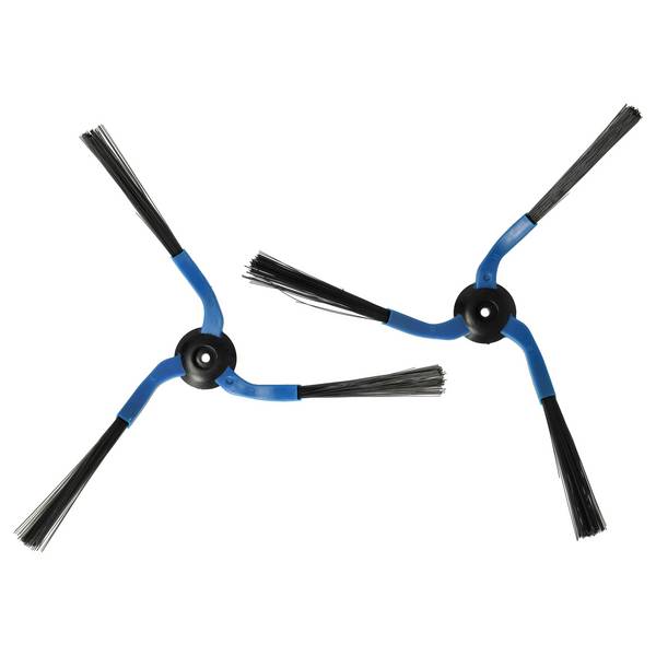 vhbw 2x Seitenbürste kompatibel mit Samsung VC-RL87V | VC-RL87VR, VC-RL87W Saugroboter - Reinigungsbürsten Set