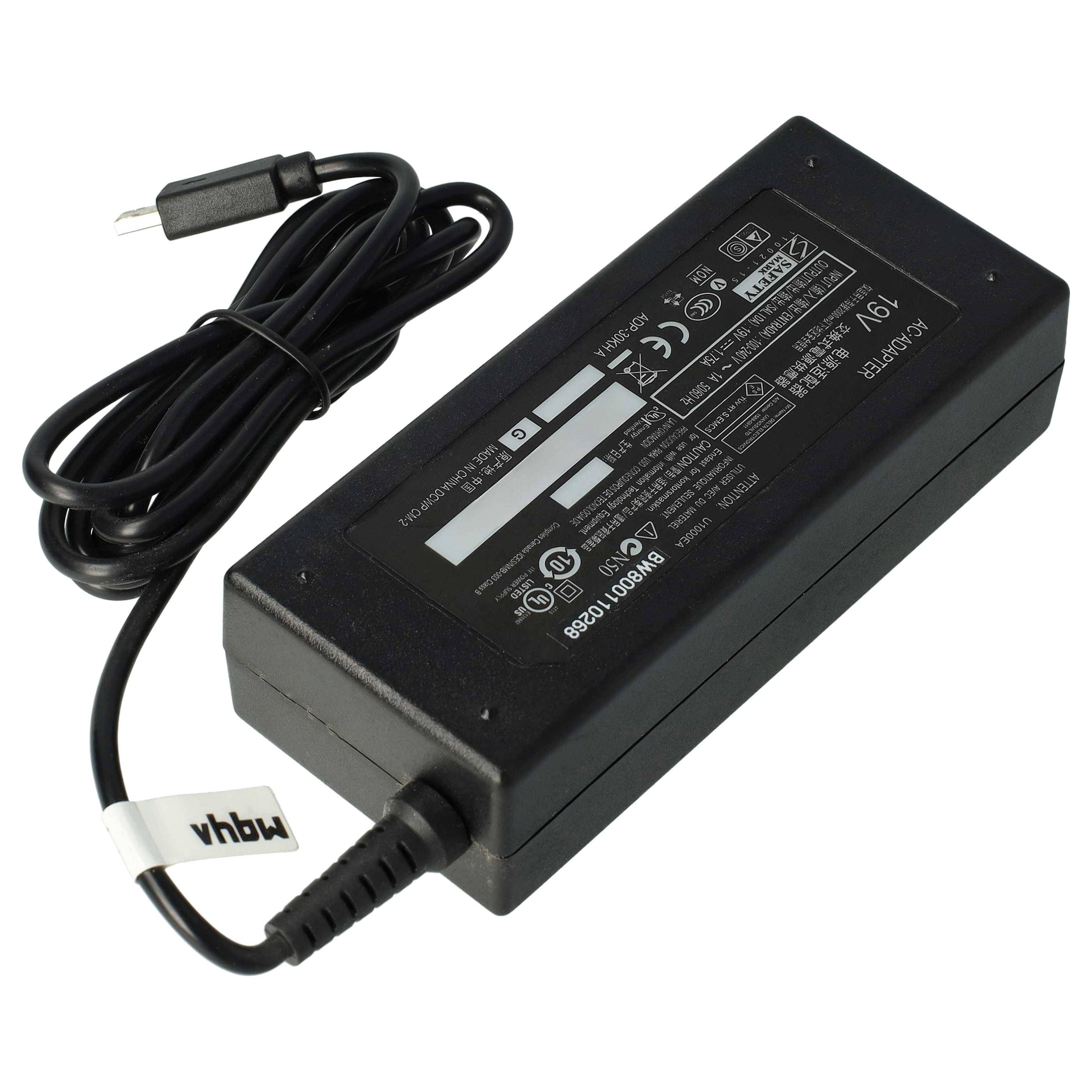 vhbw 1x Netzteil kompatibel mit Asus EeeBook F205, F205T, T100, T100TA, X205T, T100TAF, X205TA, F205TA, X205 Notebook-2