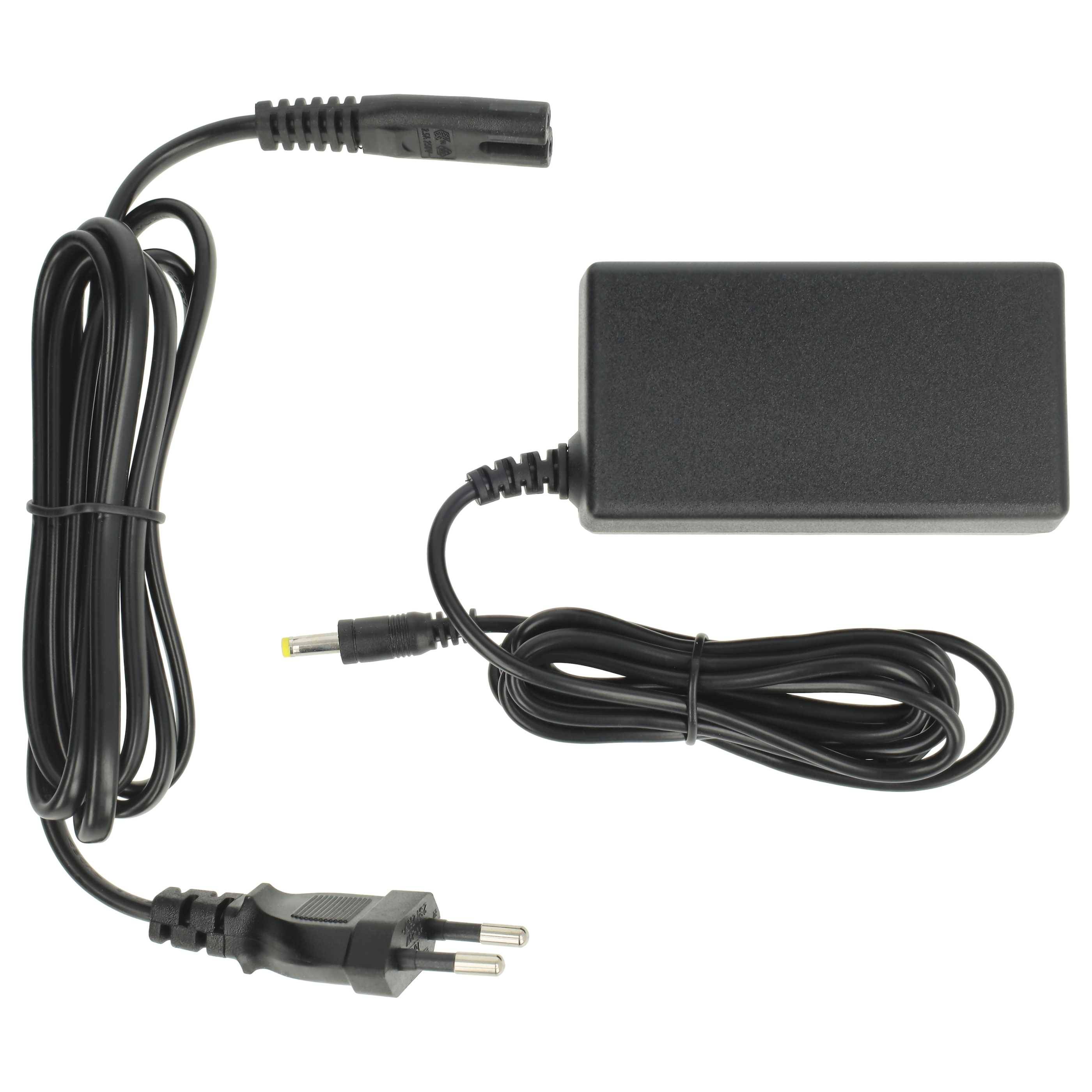 vhbw Netzteil kompatibel mit Panasonic HC-V700 | HC-V707, HDC-HS60K, HDC-HS60, HC-V500, HDC-HS60GK, HC-V100, HC-V10-2