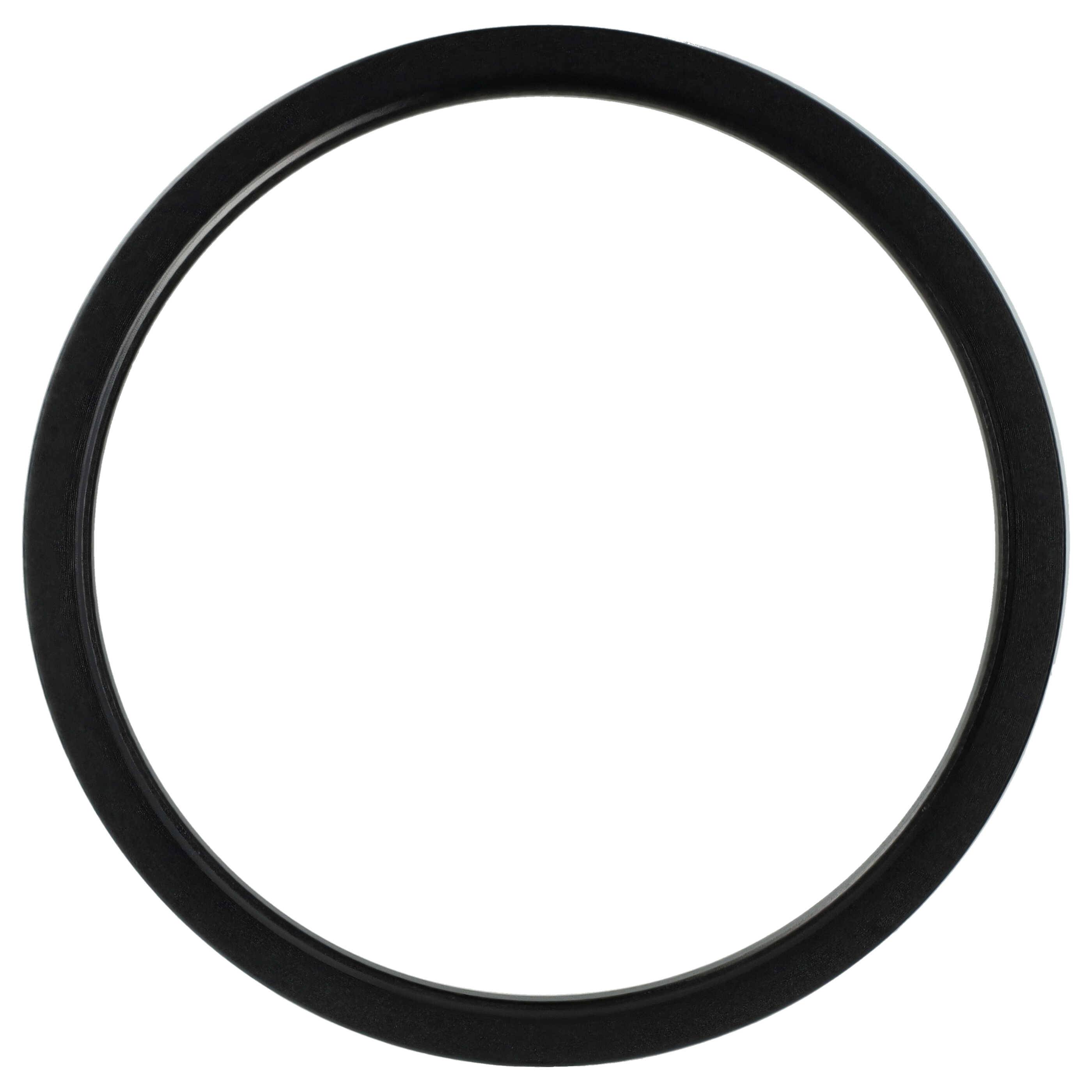 vhbw Step-Up-Ring Adapter 67mm - 72mm für Kamera Objektiv | Filteradapter, Metall Schwarz-1