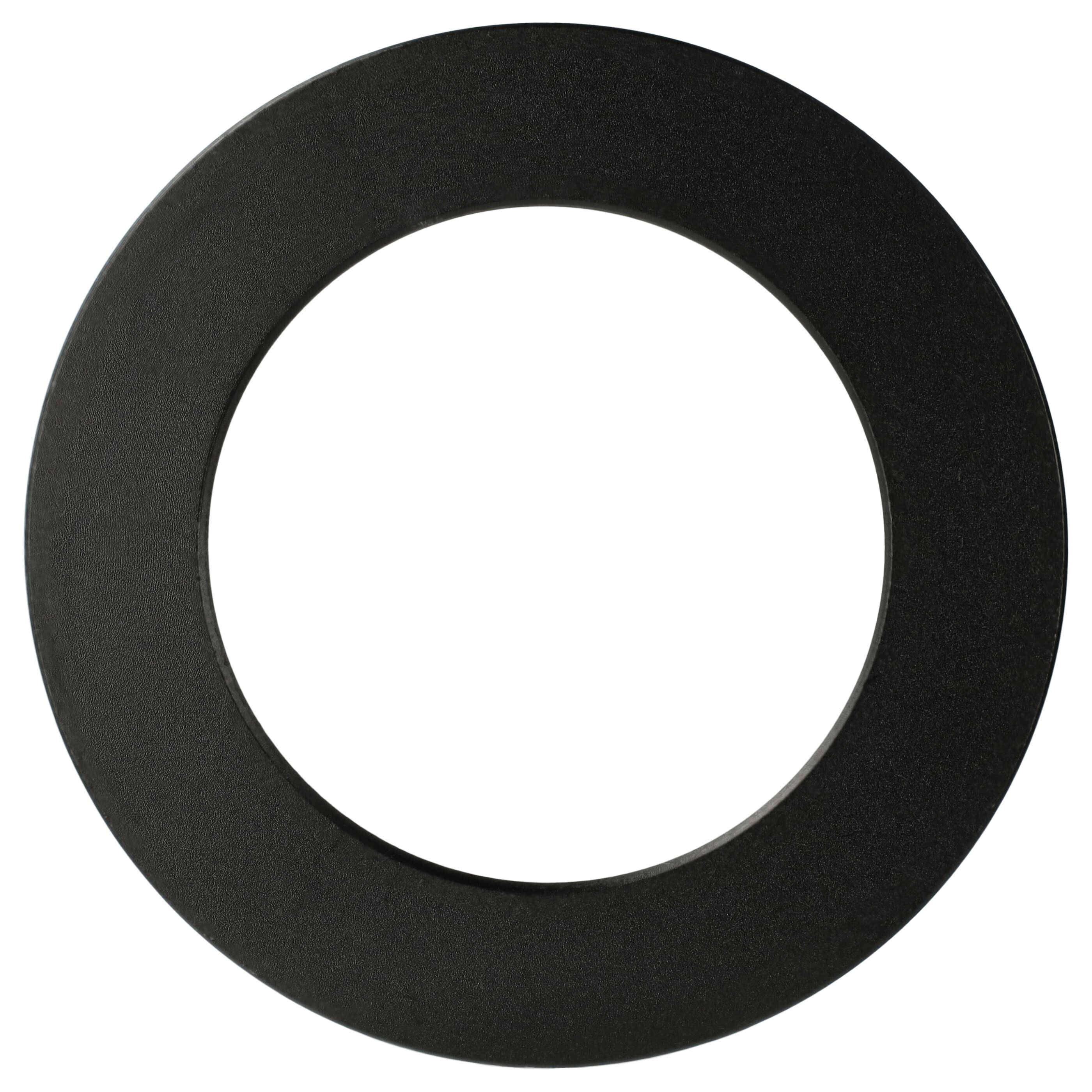 vhbw Step-Down-Ring Adapter von 72 mm auf 49 mm für Kamera Objektiv | Filteradapter, Metall, Schwarz-1