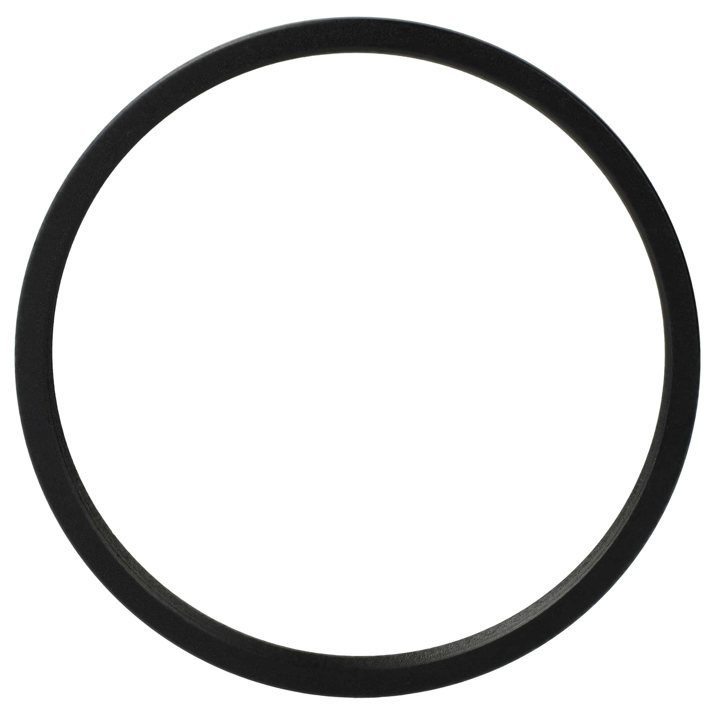 vhbw Step-Down-Ring Adapter von 77 mm auf 72 mm für Kamera Objektiv | Filteradapter, Metall Schwarz-2