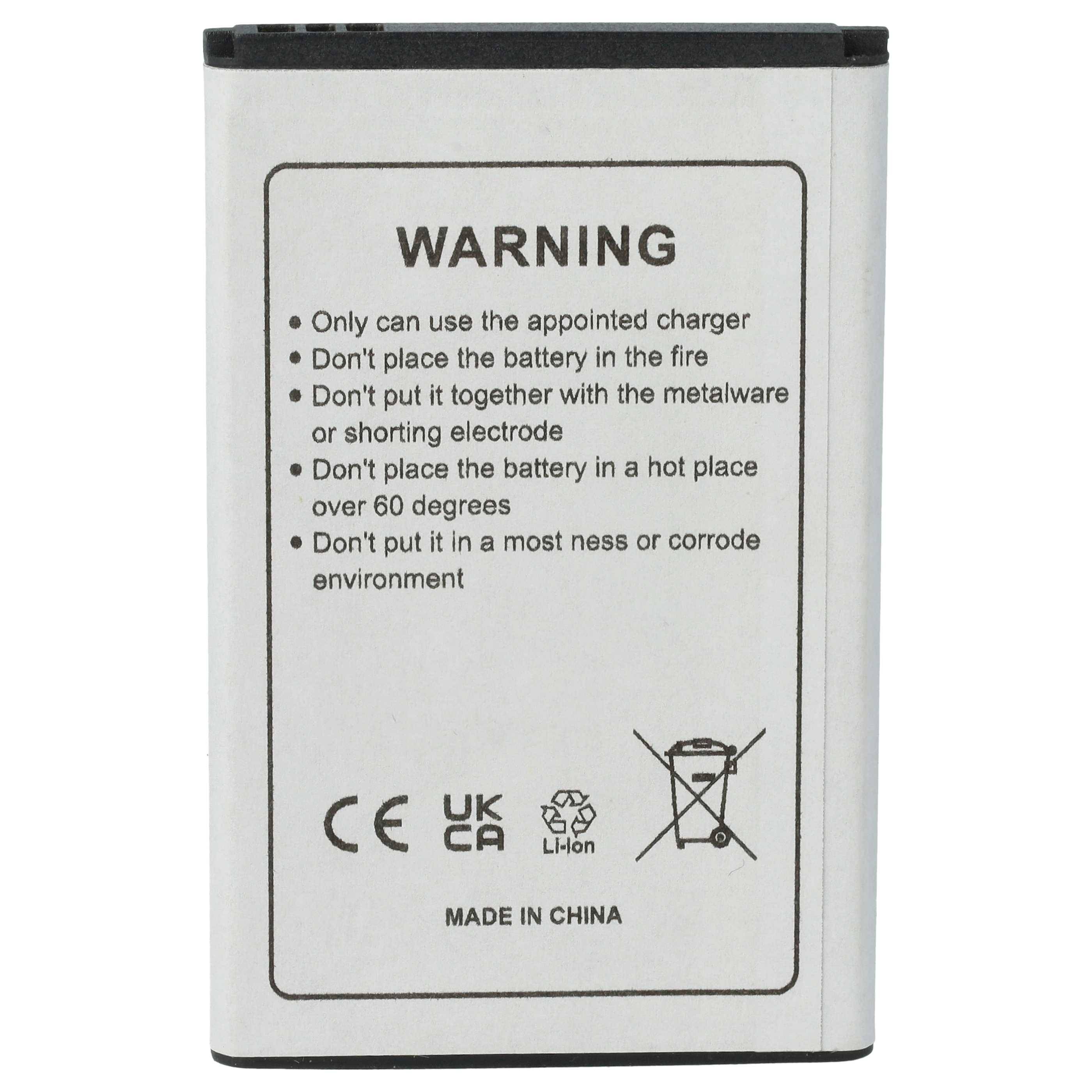vhbw Akku kompatibel mit Huawei E5-0315 | E5332, E50318, E560, E5151, E5331, E5-0318 Router Modem Hotspots (1200 mAh, 3-3