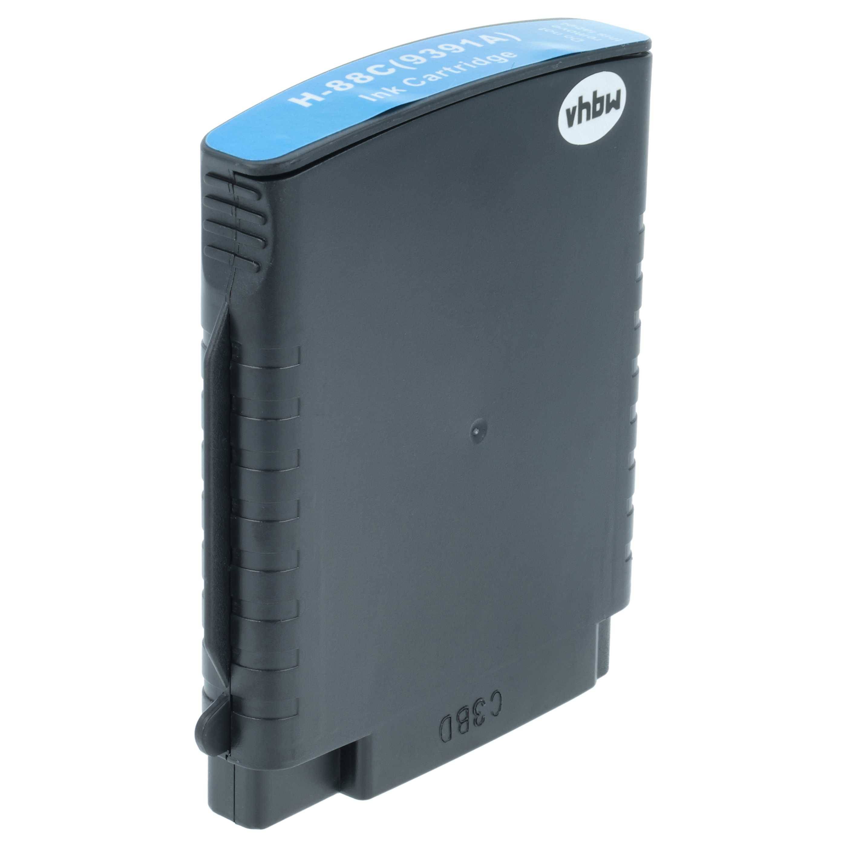 vhbw Tintenpatrone Cyan kompatibel mit HP Officejet Pro L7650 | L7588, L7600, L7550, L7580, L7500 Drucker (kompatibel-1