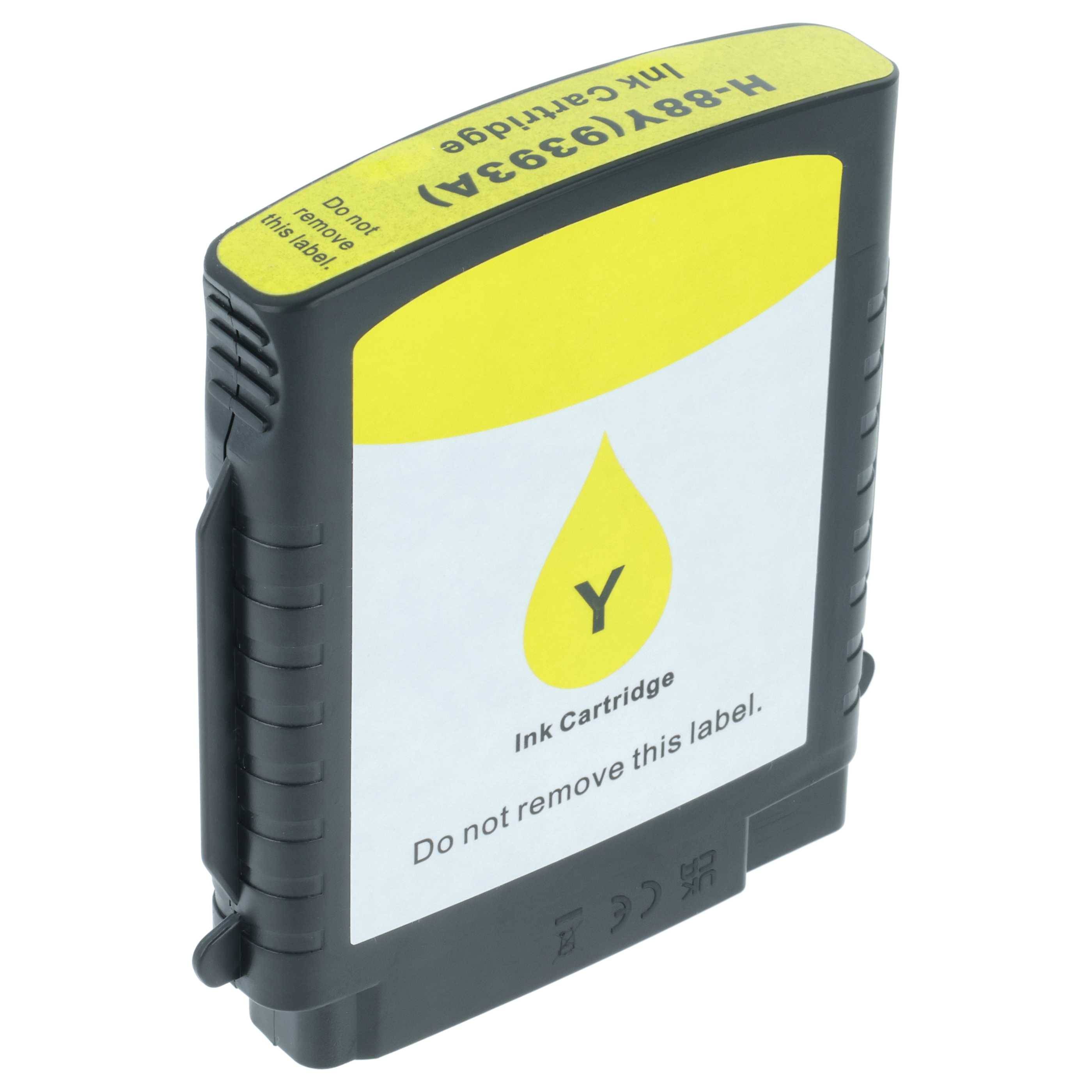 vhbw Patrone Gelb (28ml + Chip)-0