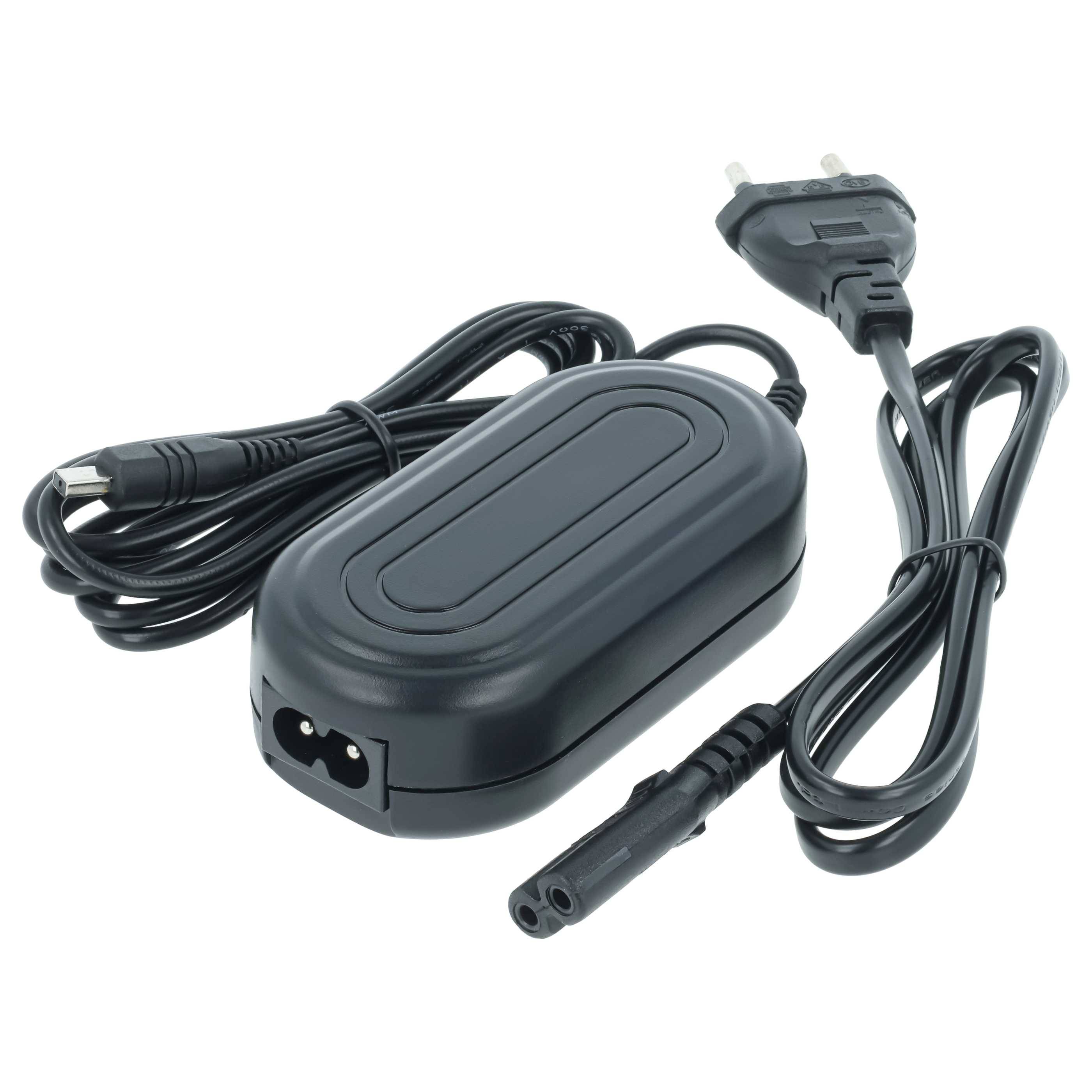 vhbw Netzteil kompatibel mit Samsung SC-DX105 | SC-DX205, SC-HMX20, SC-MX20, SC-HMX10, SC-MX10A, SC-MX10 Kamera-0