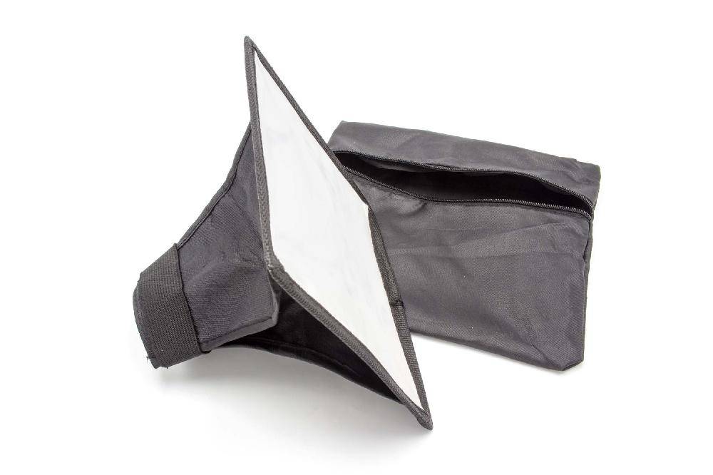 vhbw Softbox-Blitz-Diffusor kompatibel mit Nikon Speedlight SB-400 | SB-500, SB-16A, SB-300 Blitz, Kamera - Kunststoff-0