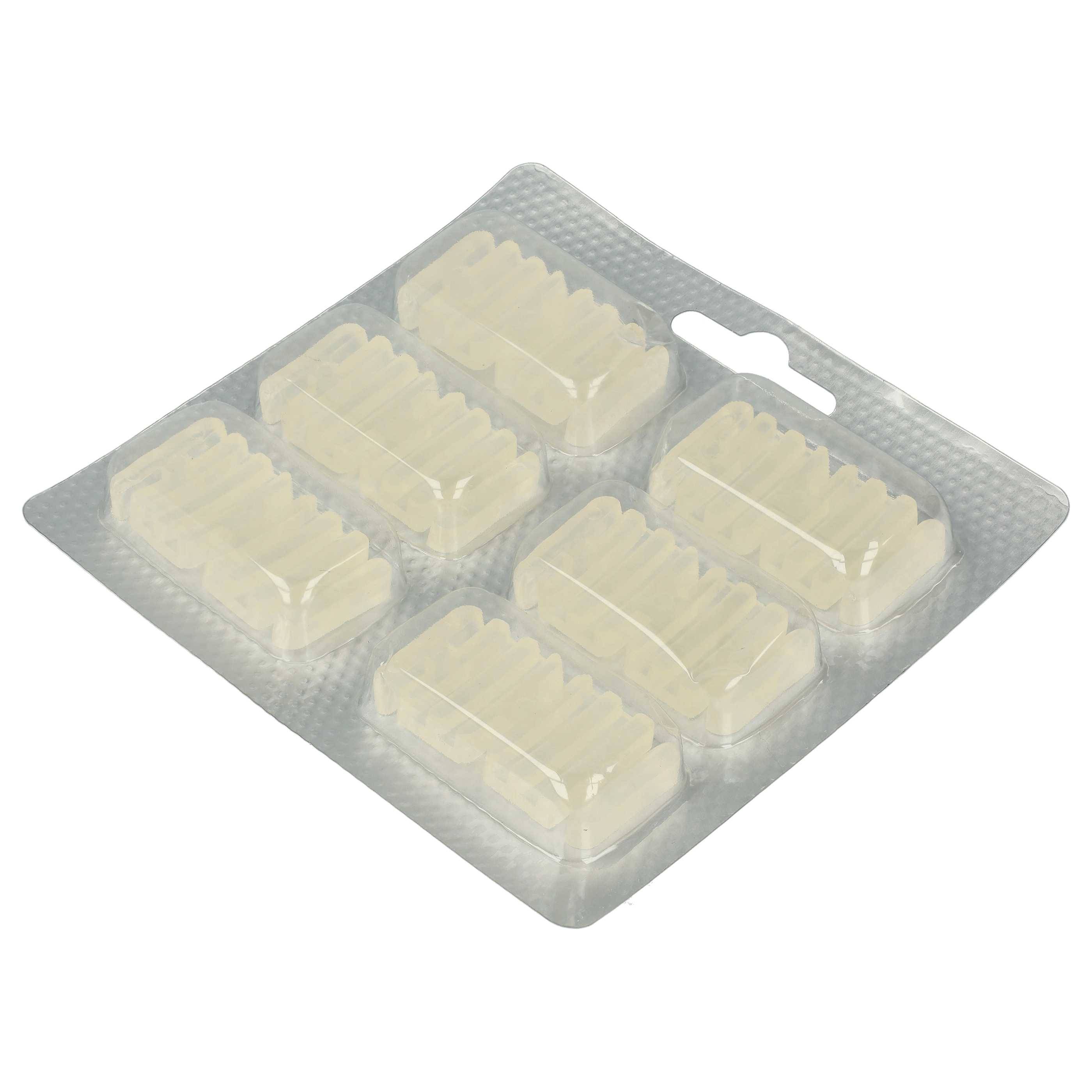 vhbw 6x Duftstäbchen kompatibel mit Vorwerk Kobold VK130 | VK131, 130, 131, VK135, VK136, 135, 136, VK140, 140-0