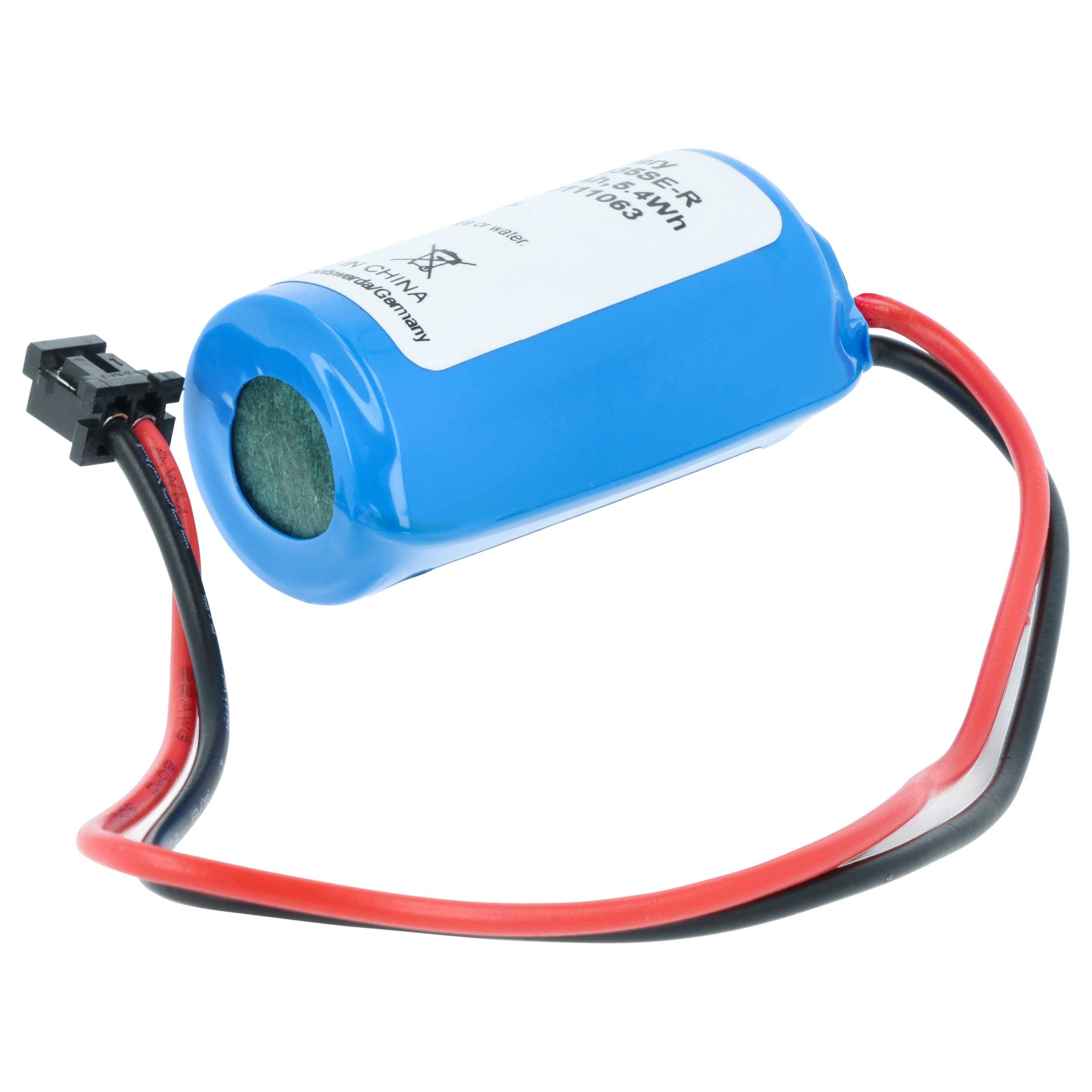 vhbw Batterie Ersatz für Sanyo GT15-Bat | ER2/3A, CR17335SE-R für Steuereinheit (1800 mAh, 3 V, Li-Ion)-1