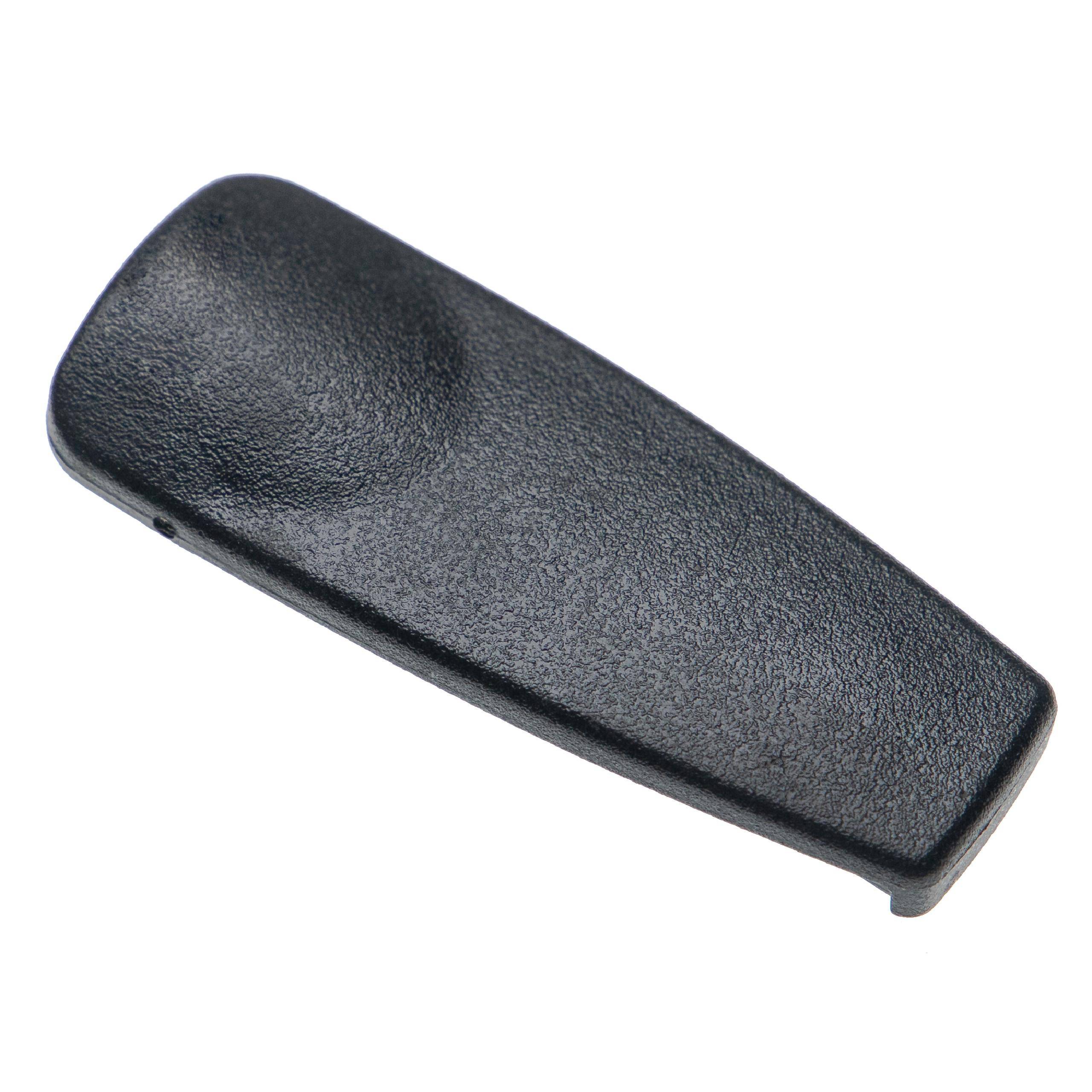 vhbw Gürtelclip kompatibel mit Motorola GP1280 | GP140, GP208, GP318, GP12850 Funkgerät - Kunststoff, Schwarzk-0