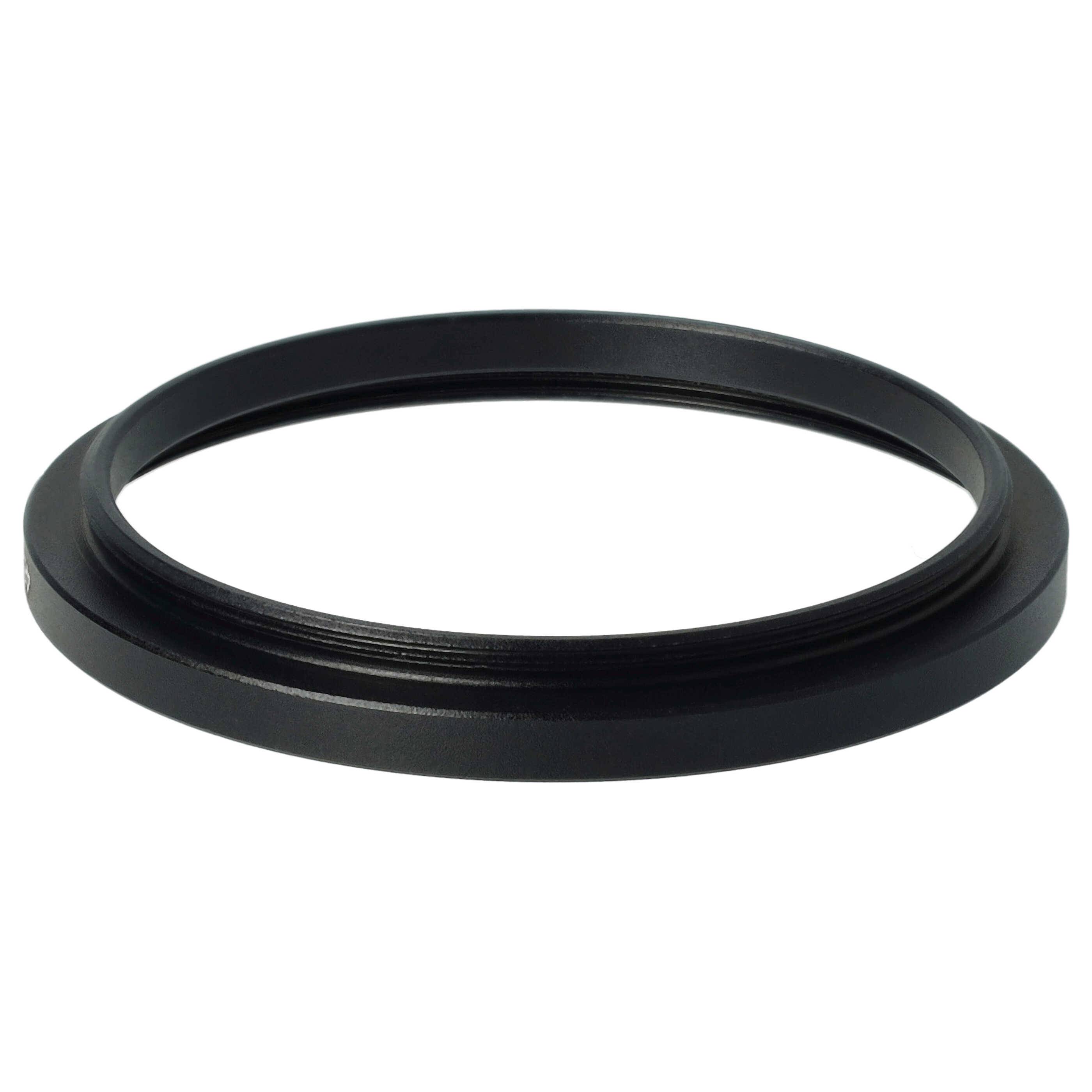 vhbw Step-Up-Ring Adapter von 46 mm auf 49 mm für Kamera Objektiv | Filteradapter, Metall, Schwarz-1
